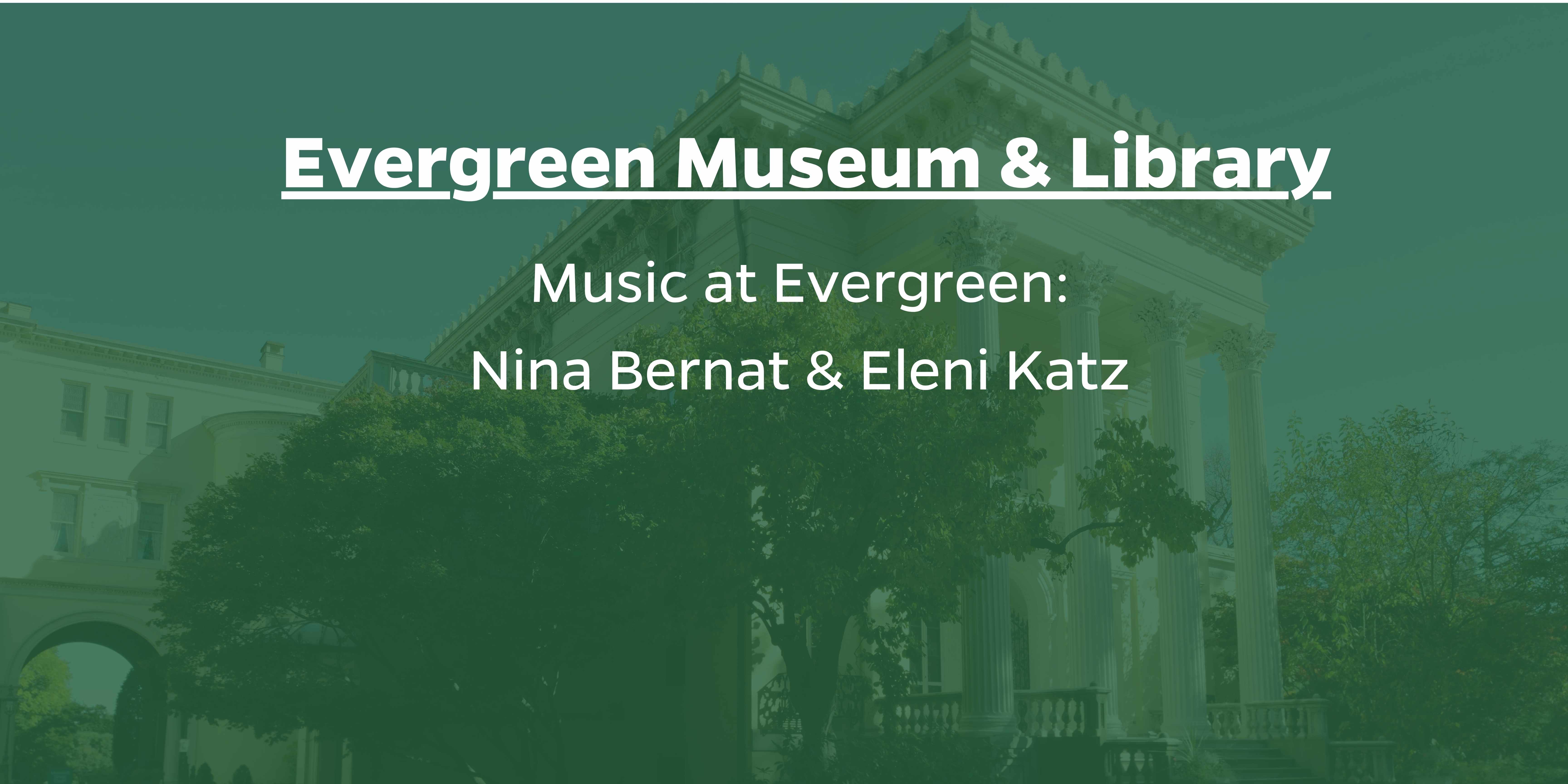 Music at Evergreen:  Header Image