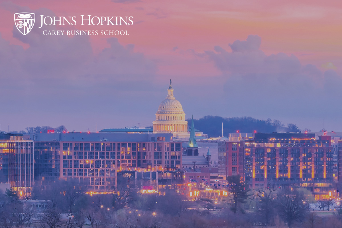 Carey Business School 2026 LDP Spring Residency Reception Header Image