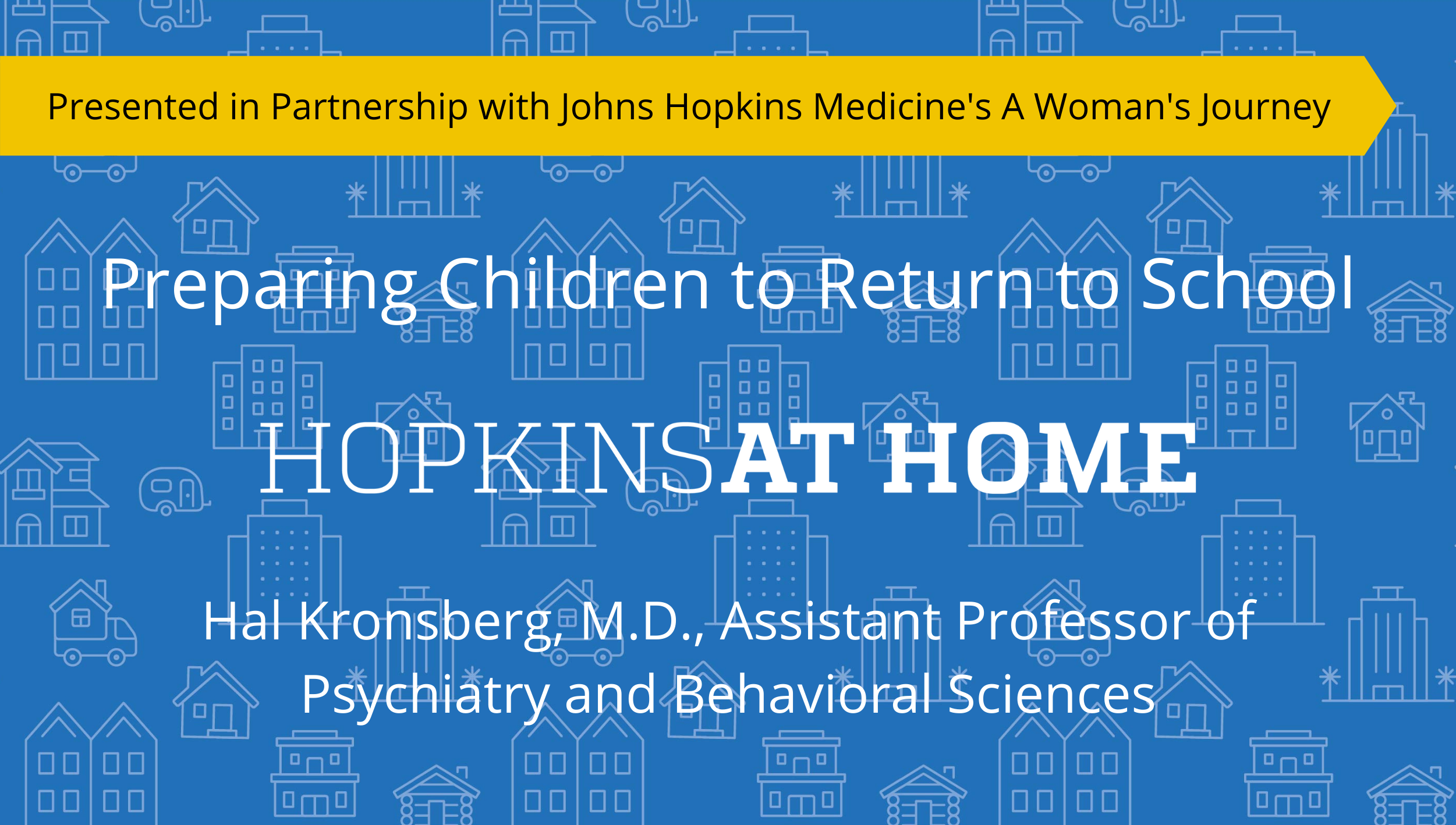 Intro Graphic for A Woman's Journey: Returning Children to School