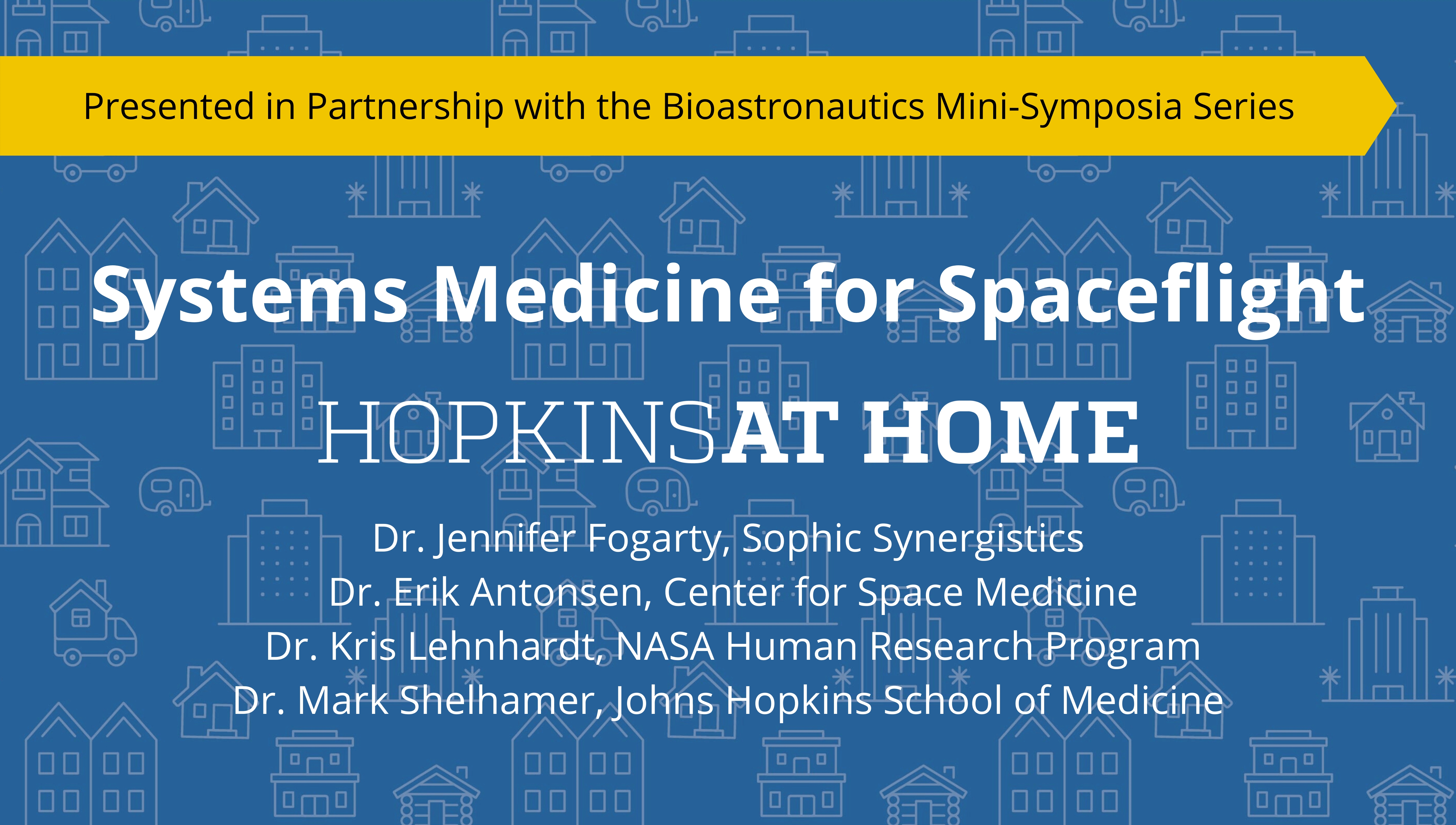 Header image for 'Systems Medicine for Spaceflight'