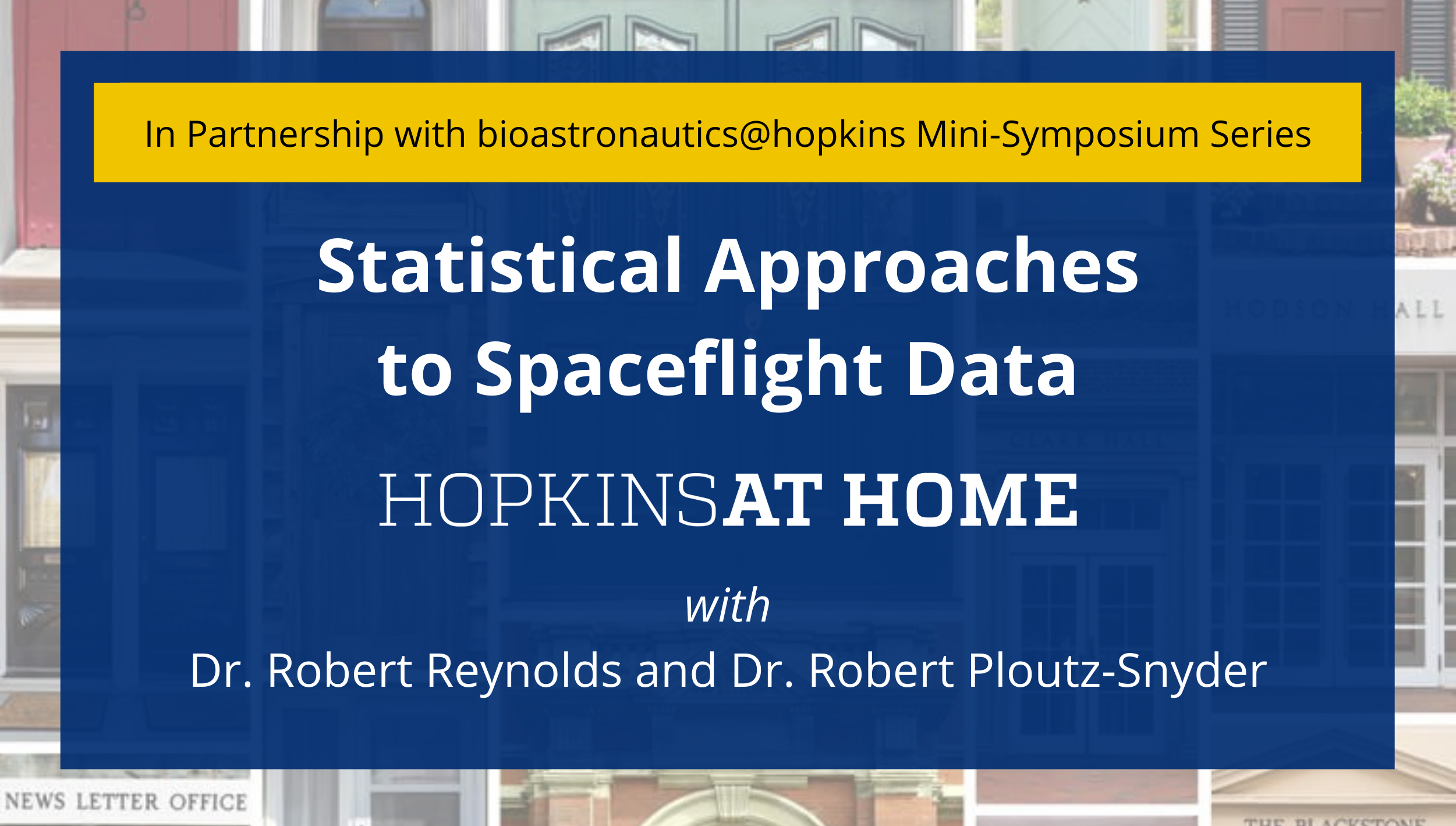 Statistical Approaches to Spaceflight Data header image