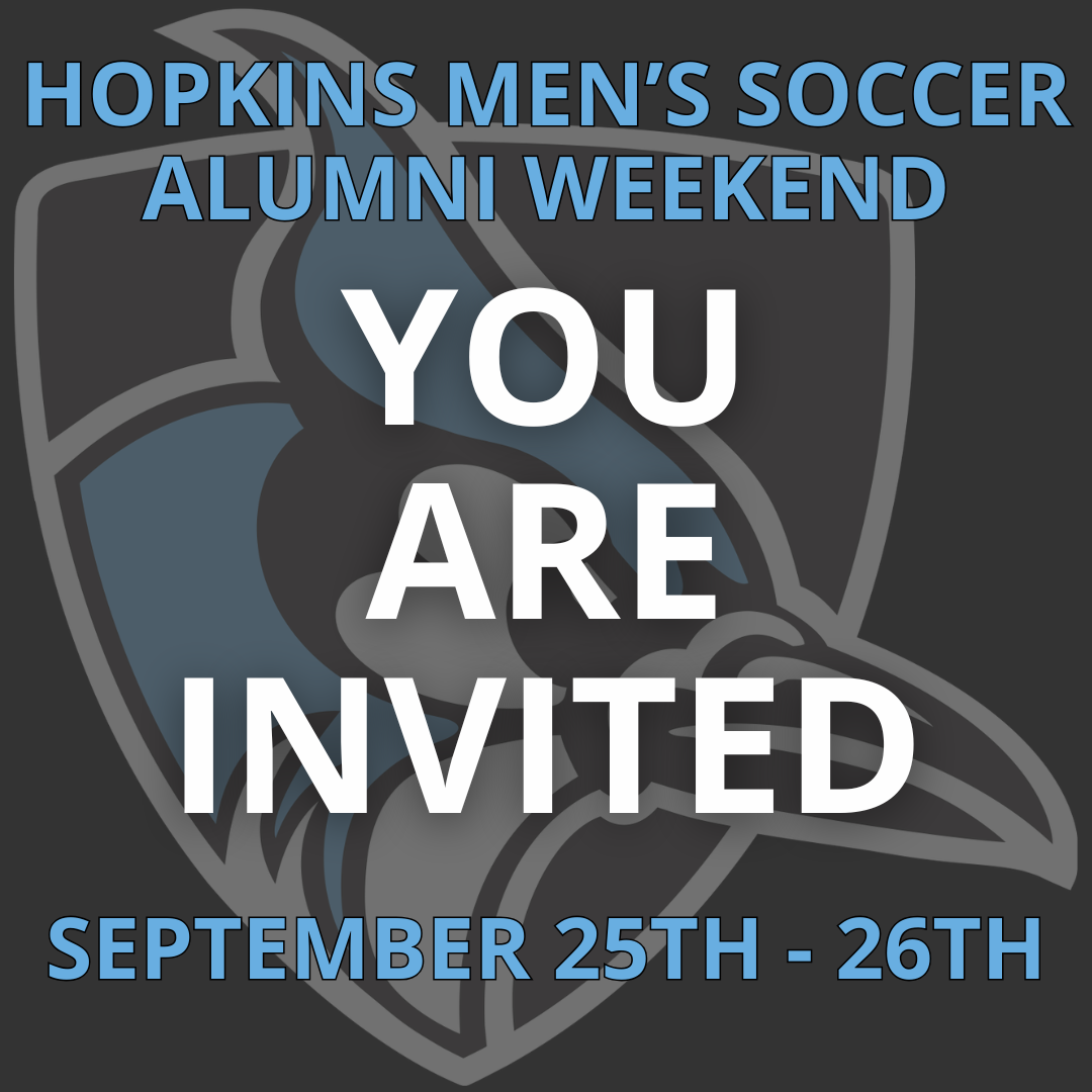 Men's Soccer Alumni Weekend Header Image