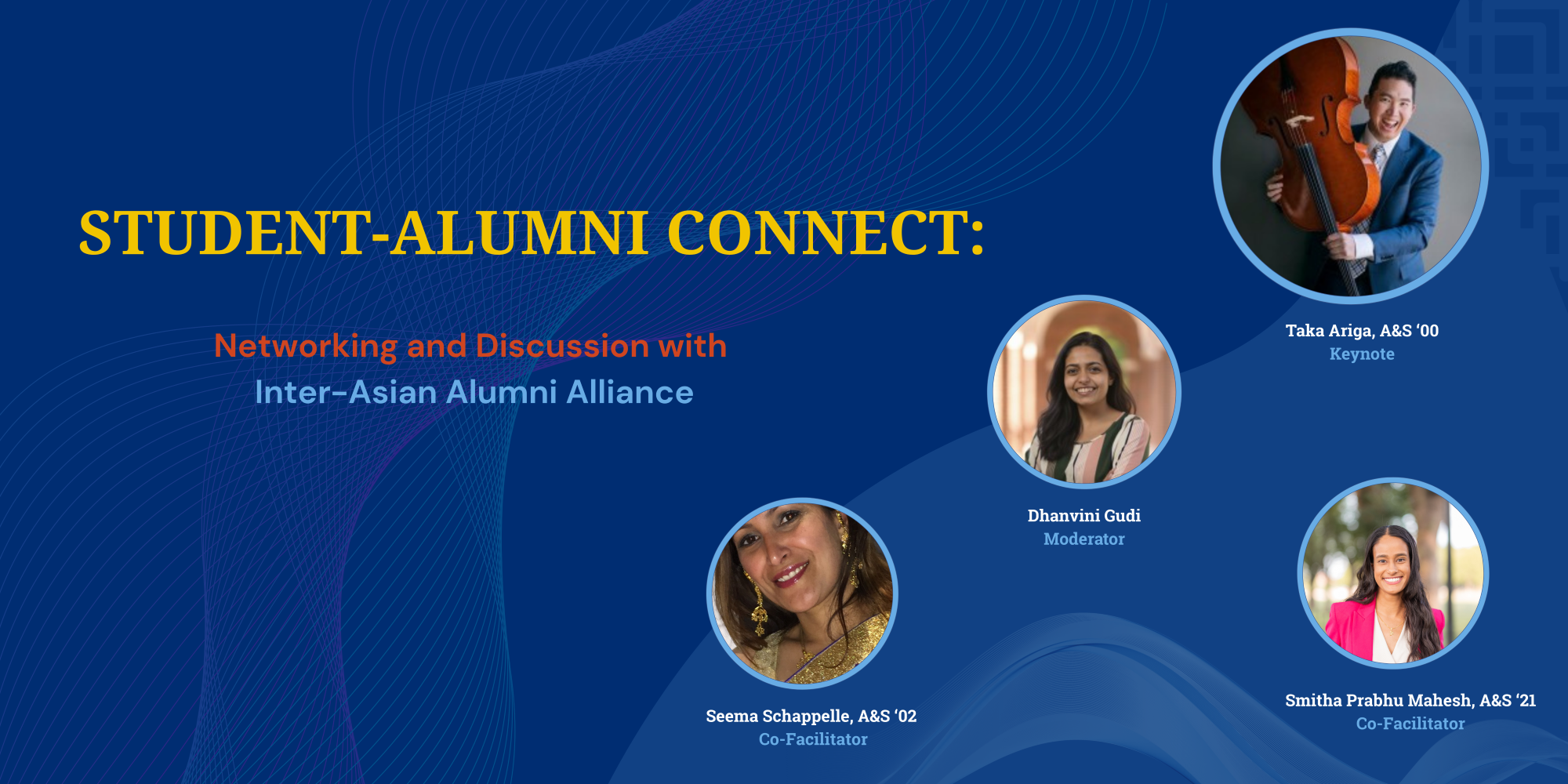 Alumni Weekend Student-Alumni Gathering Graphic