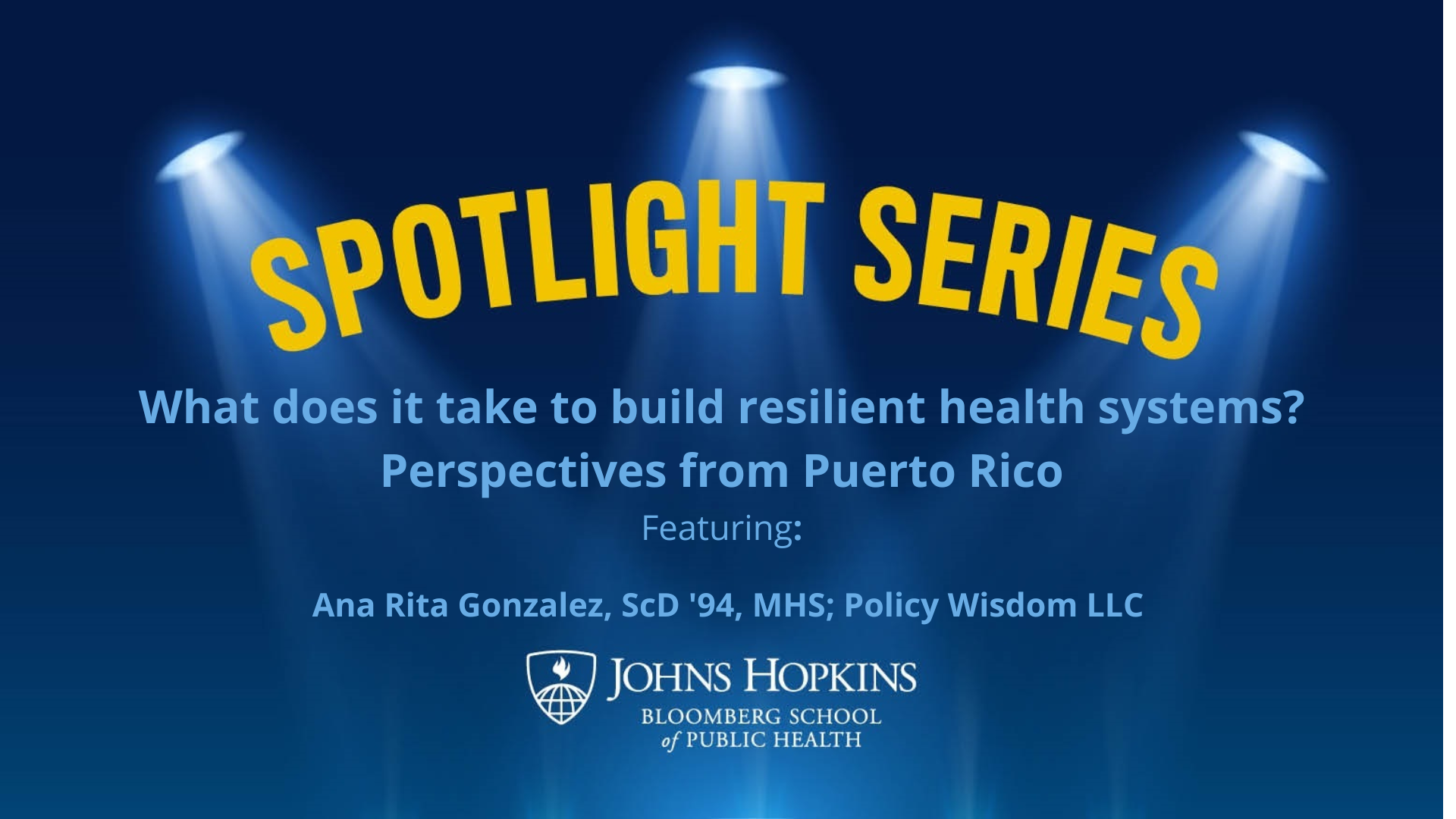What does it take to build resilient health systems? Perspectives from Puerto Rico
