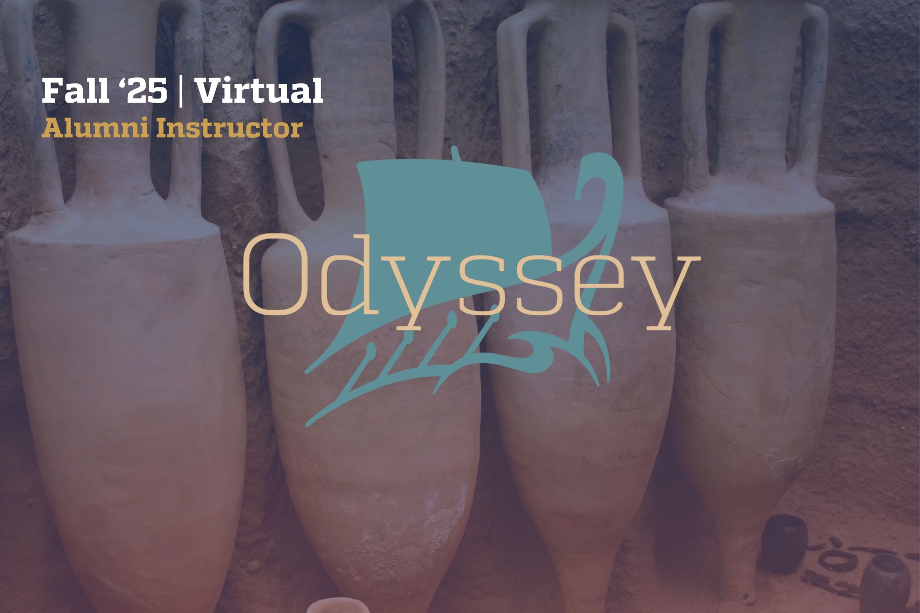 Digging the Classical World: Archaeology of Greece & Rome with Dr. Bob Baer, MLA (A&S) Header Image