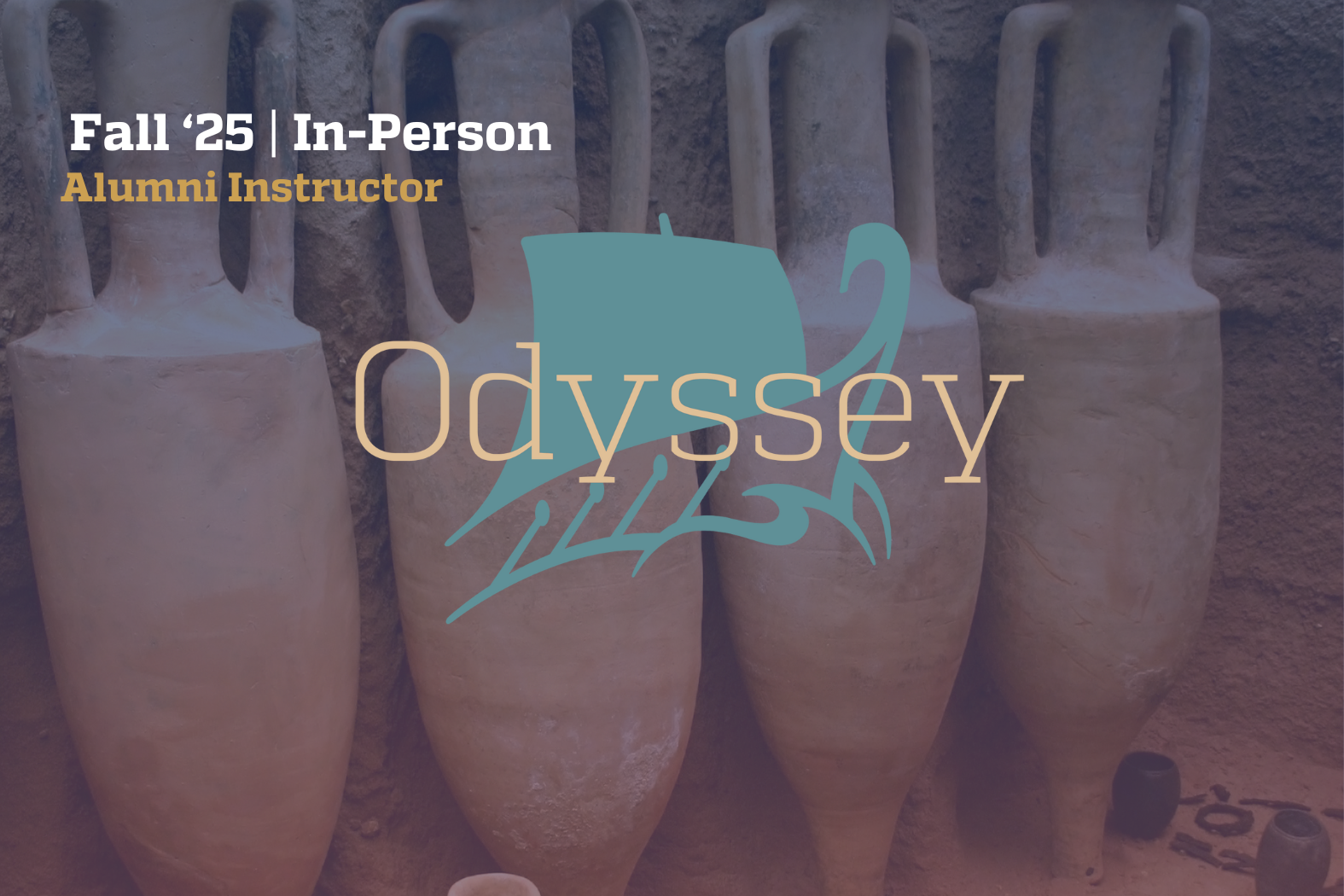 Digging the Classical World: Archaeology of Greece & Rome with Dr. Bob Baer, MLA (A&S) Header Image