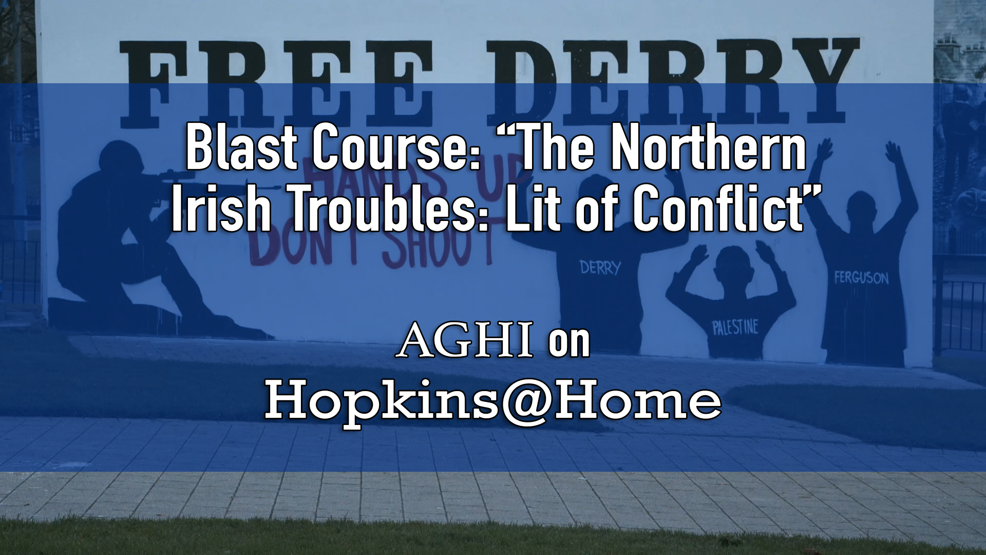 Blast Course: "The Northern Irish Troubles: Literature of Conflict"