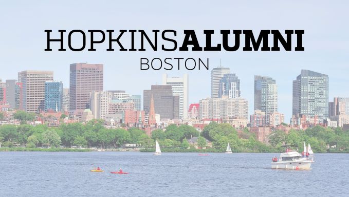 Boston Skyline, Hopkins Alumni