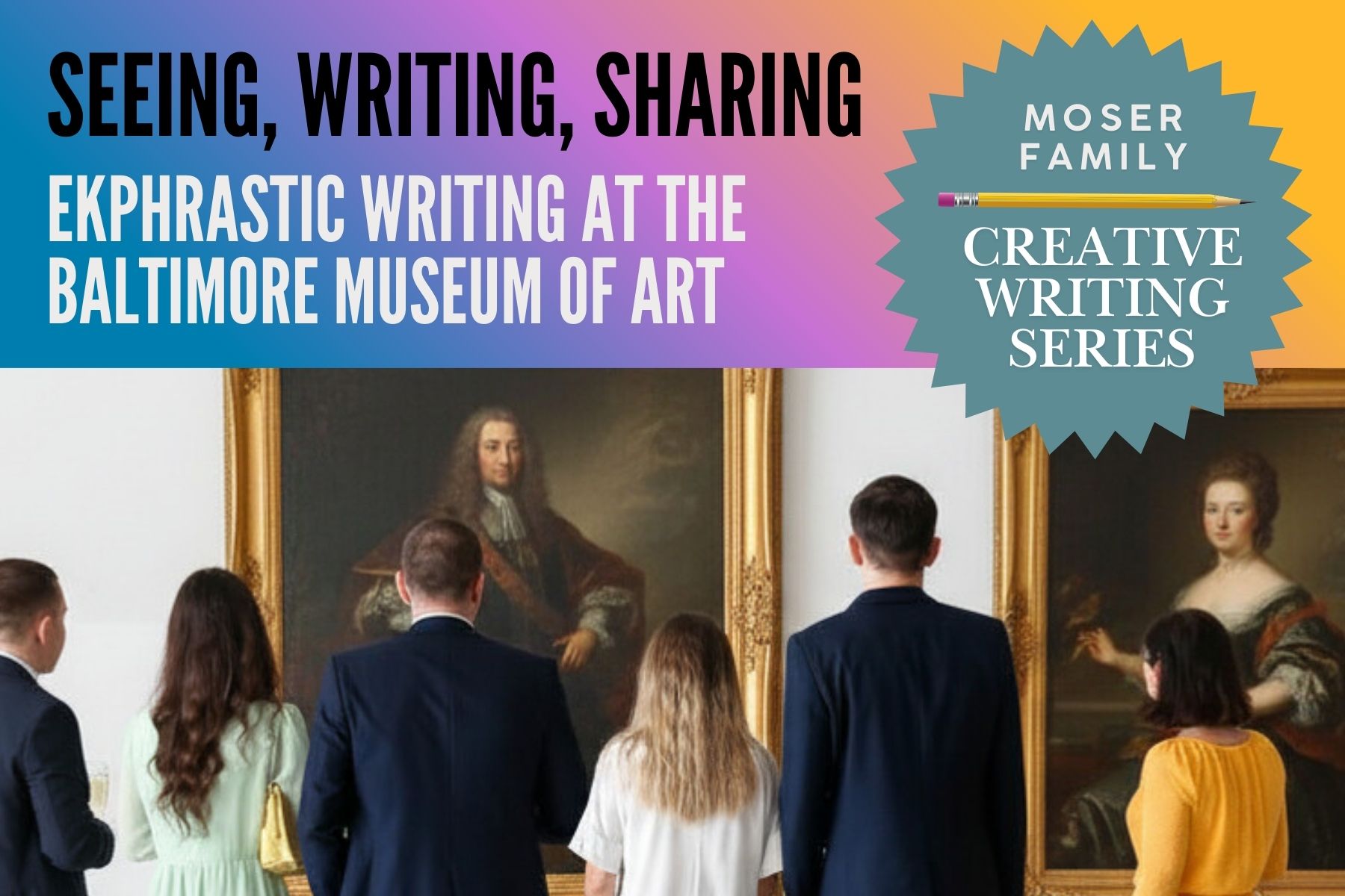 Seeing, Writing, Sharing: Ekphrastic Writing at the BMA Header Image