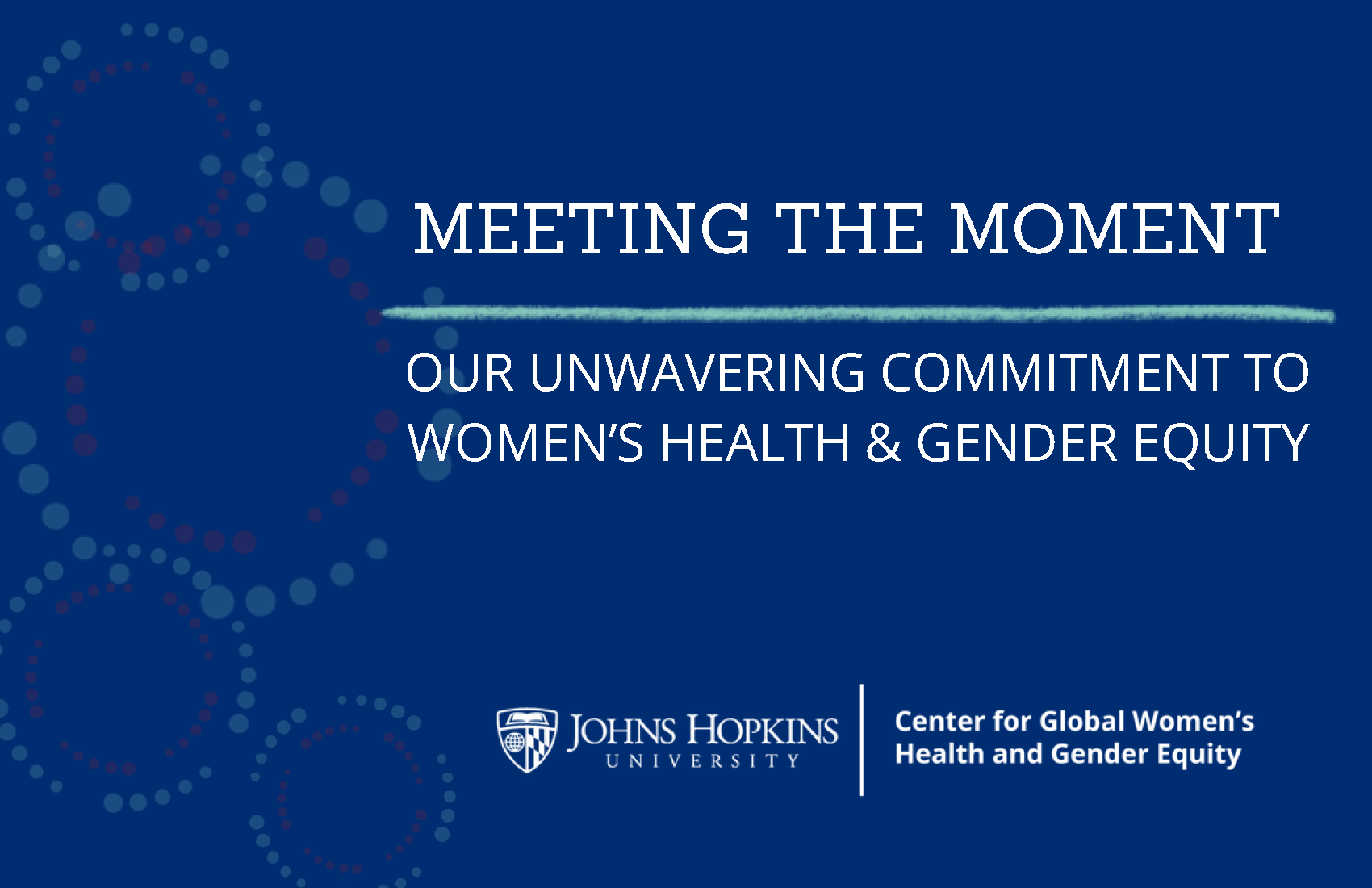 center for global women's health graphic