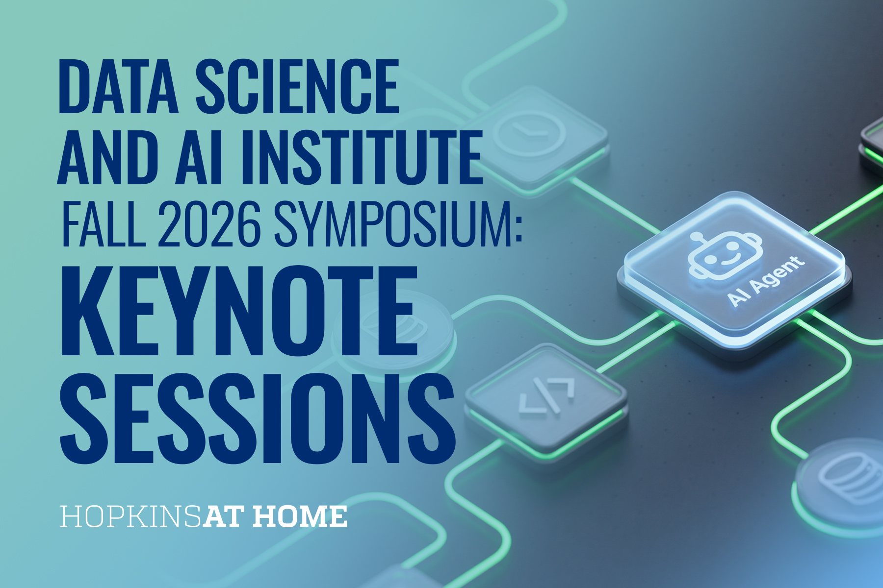 DSAI Fall 2026 Symposium: Keynote Sessions Header Image