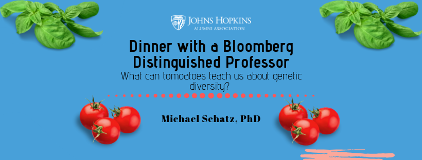 New York, NY: Dinner with a BDP, Michael Schatz - What Tomatoes Can Teach us about Genetic Diversity  