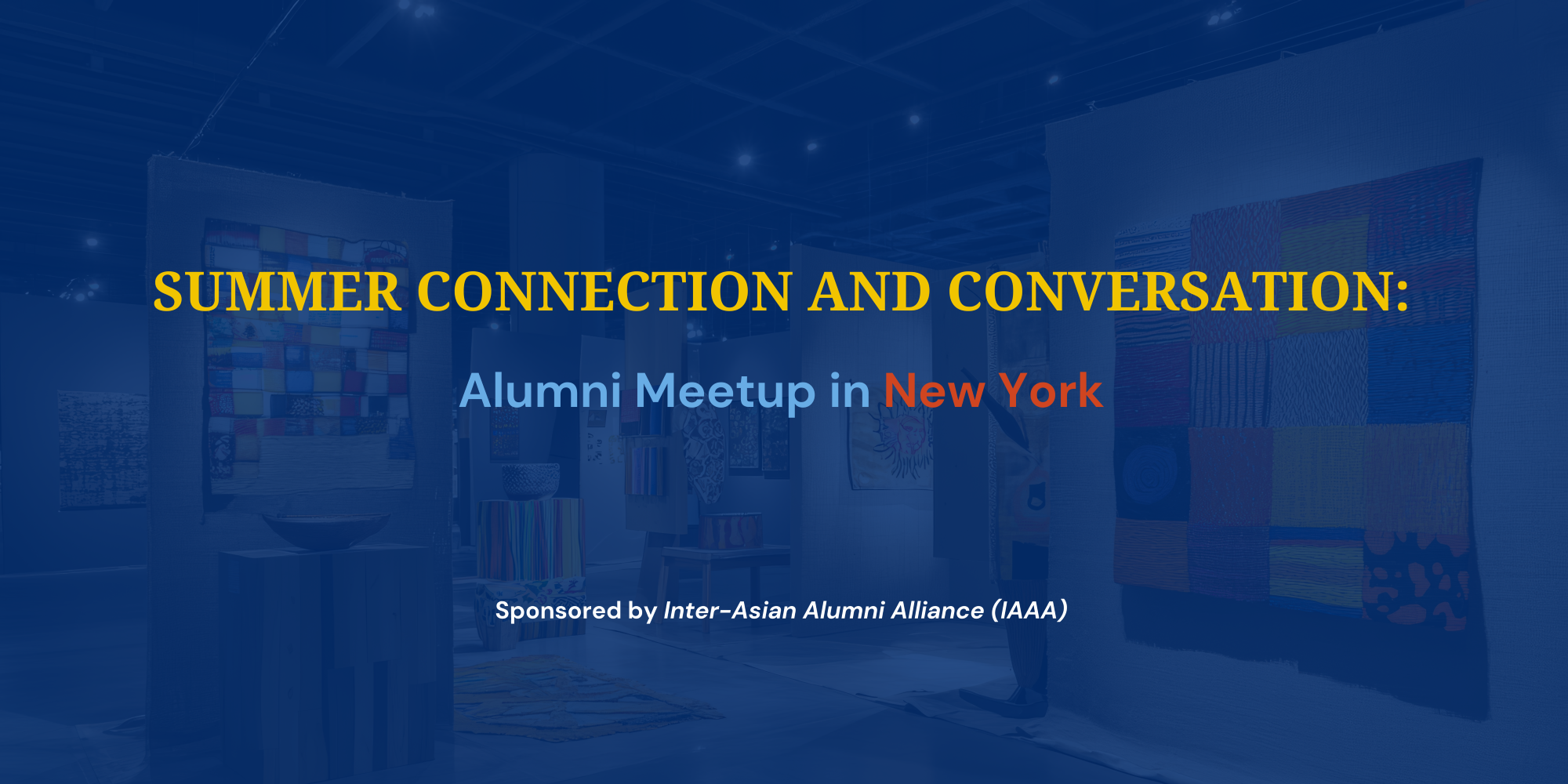 Summer Connection and Conversation: Alumni Meetup in New York Header Image