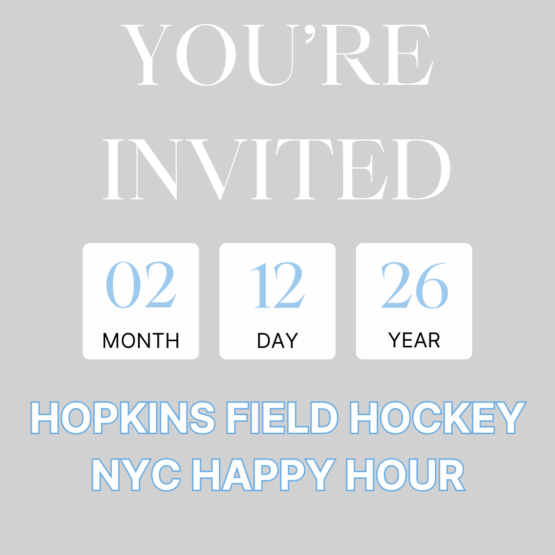 Field Hockey NYC Happy Hour Header Image