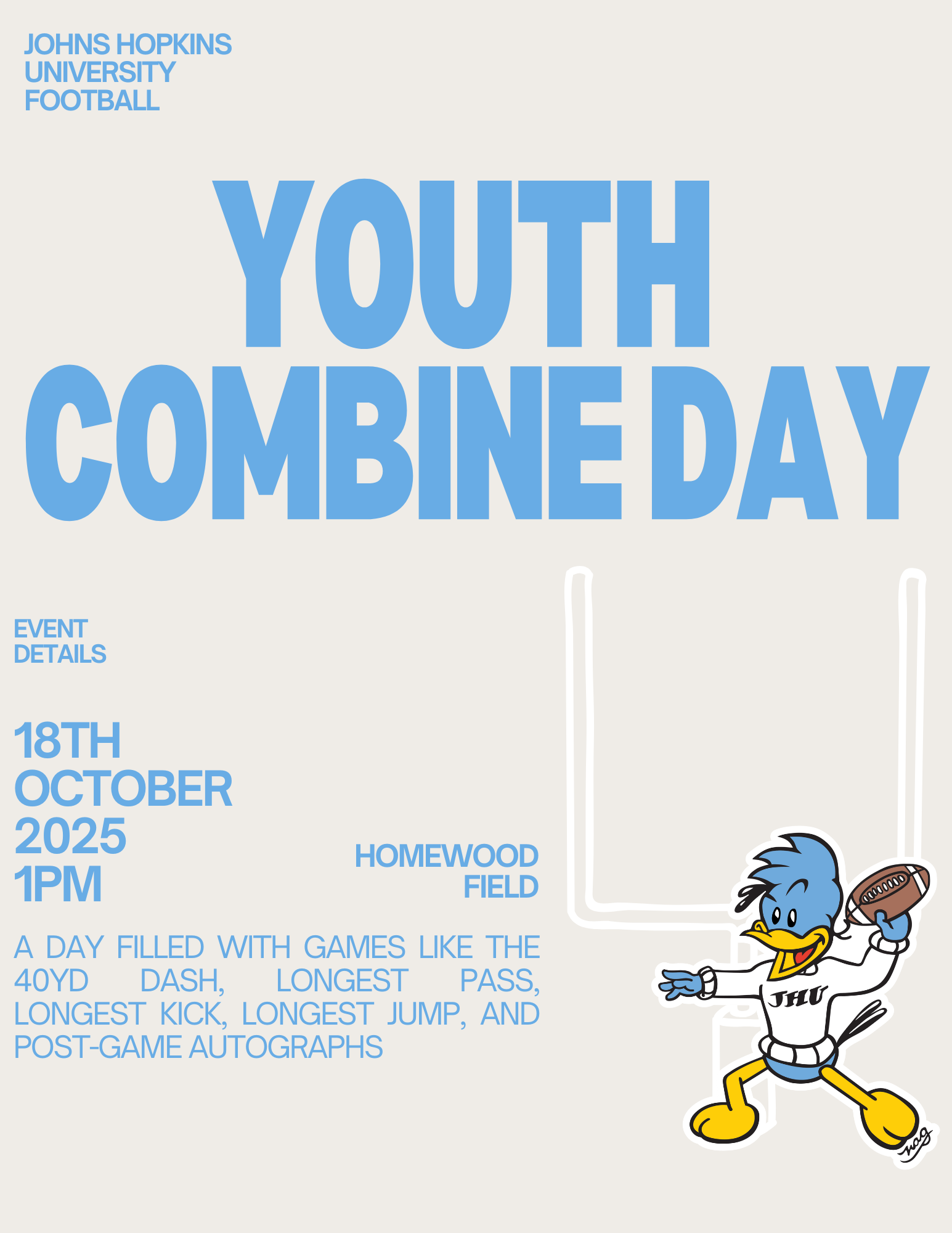 Hopkins Football Youth Combine