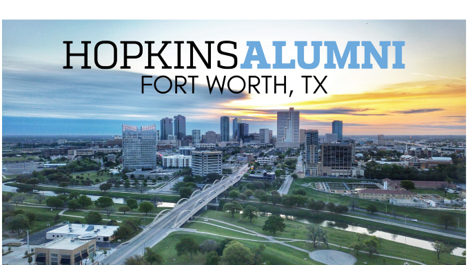 Fort Worth skyline, Hopkins Alumni Fort Worth