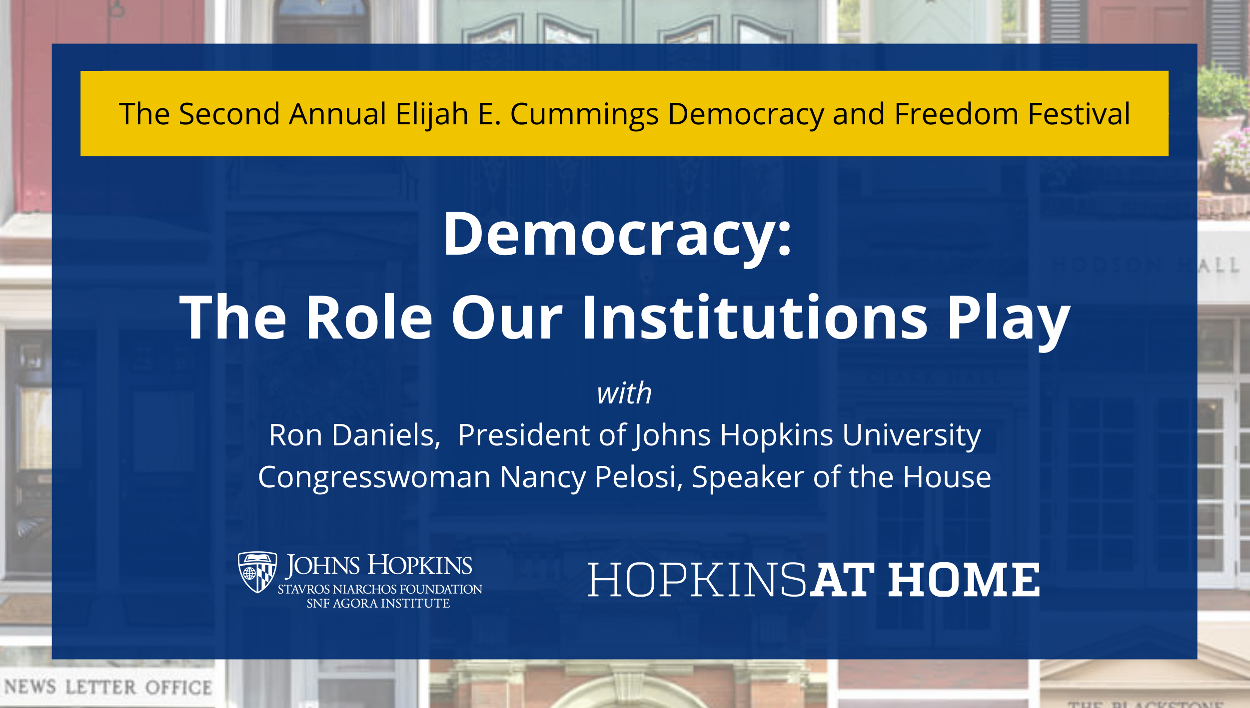 Democracy: The Role Our Institutions Play