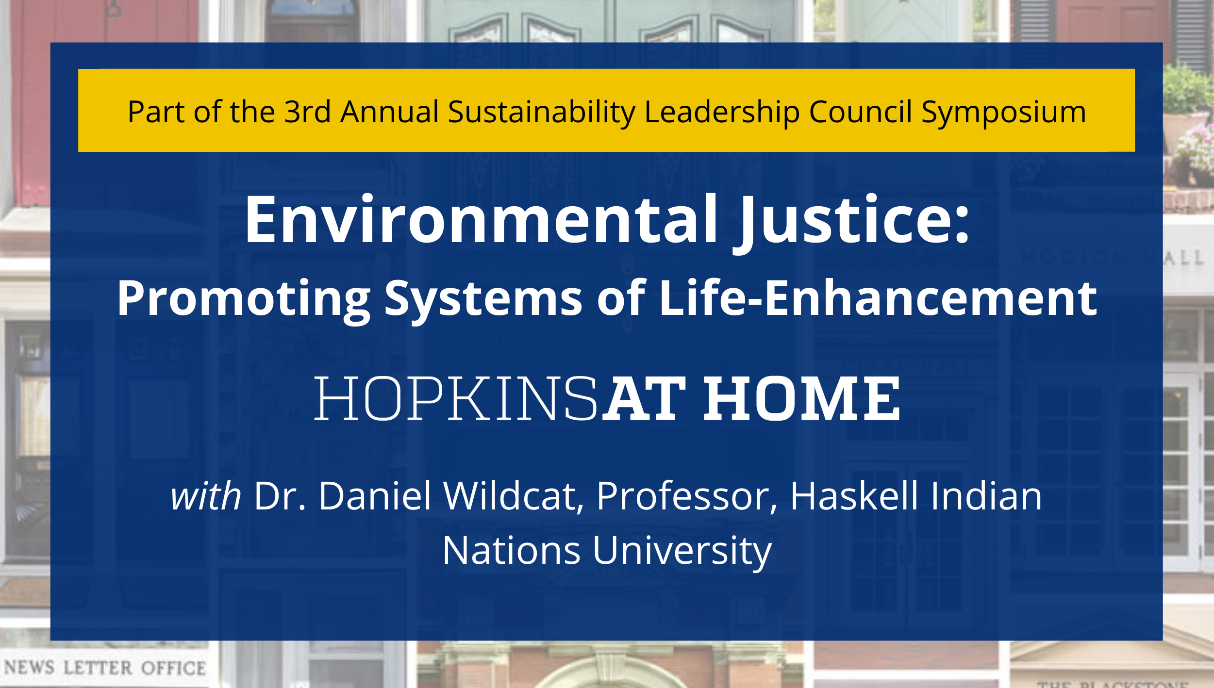 Environmental Justice: Promoting Systems of Life-Enhancement | Johns ...