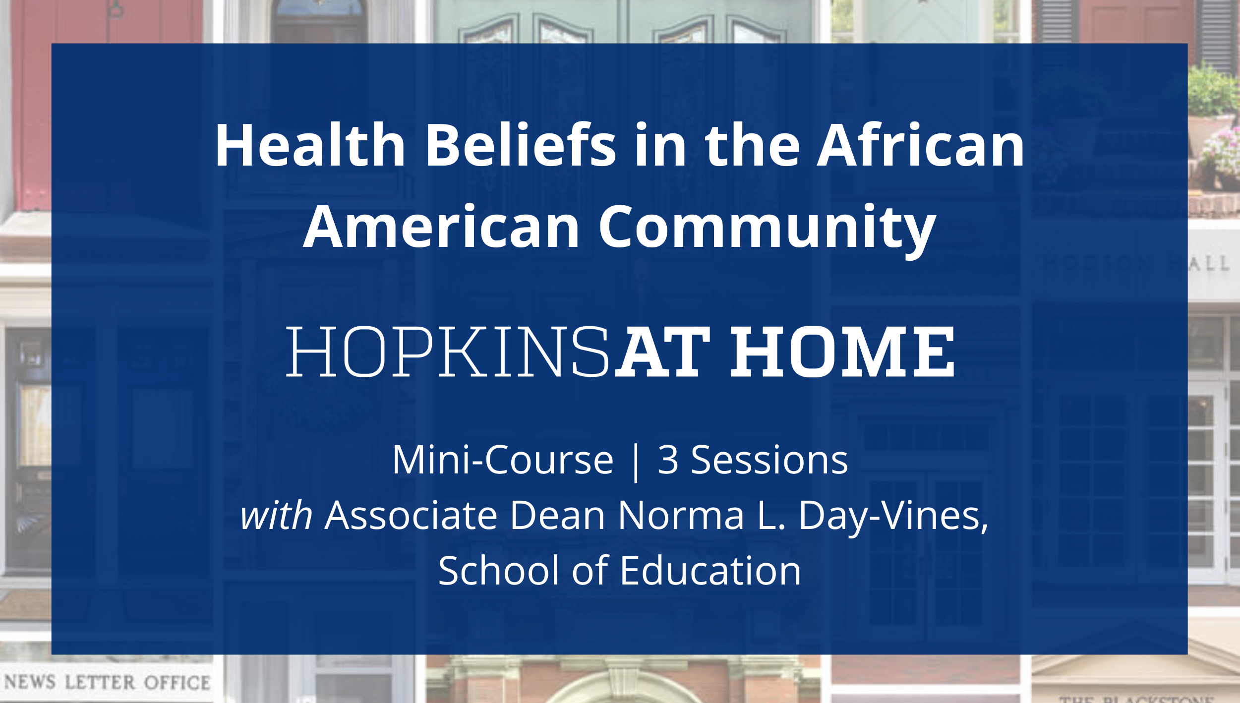 Health Beliefs in the African American Community