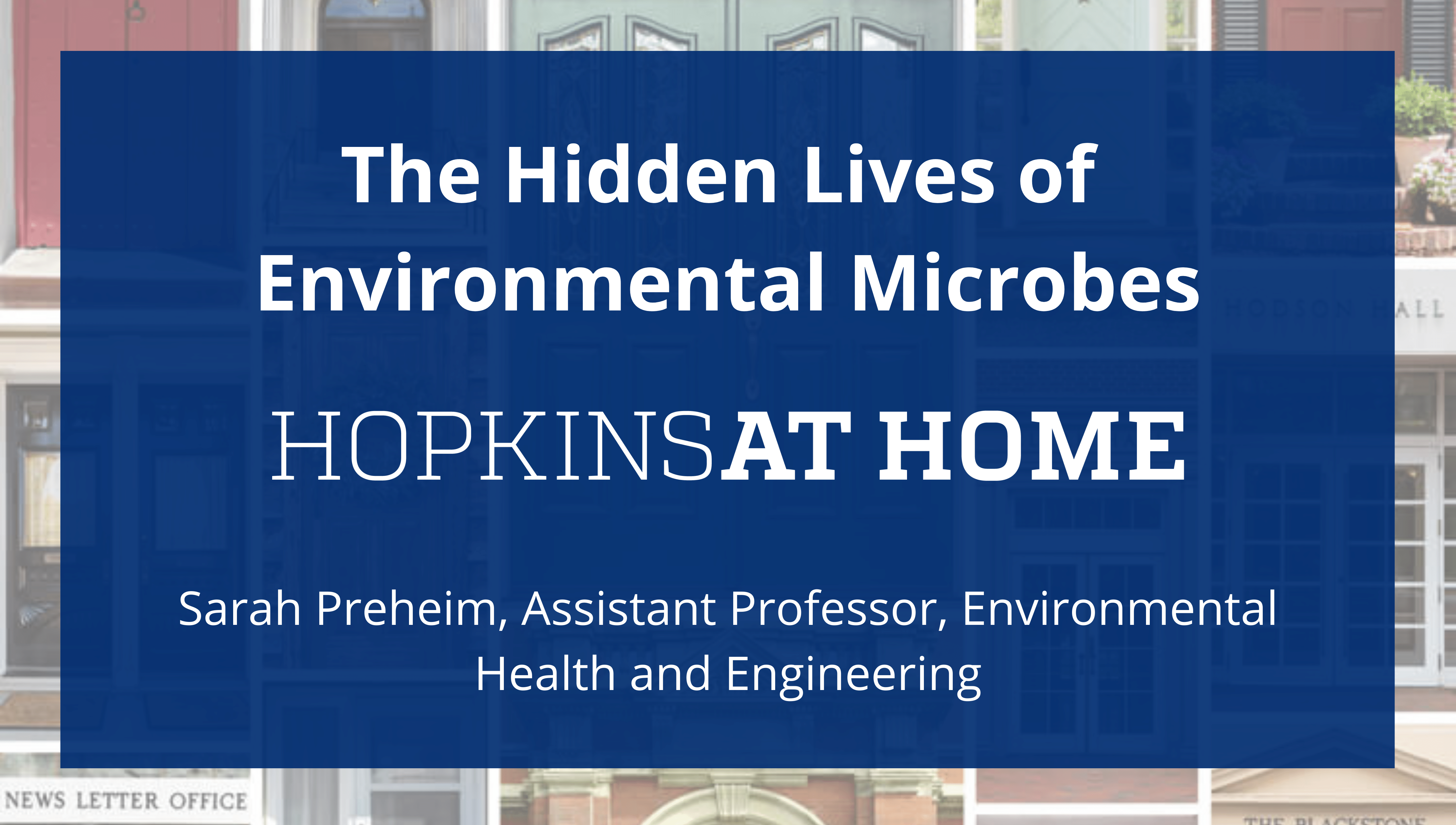The Hidden Lives of Microbes header image