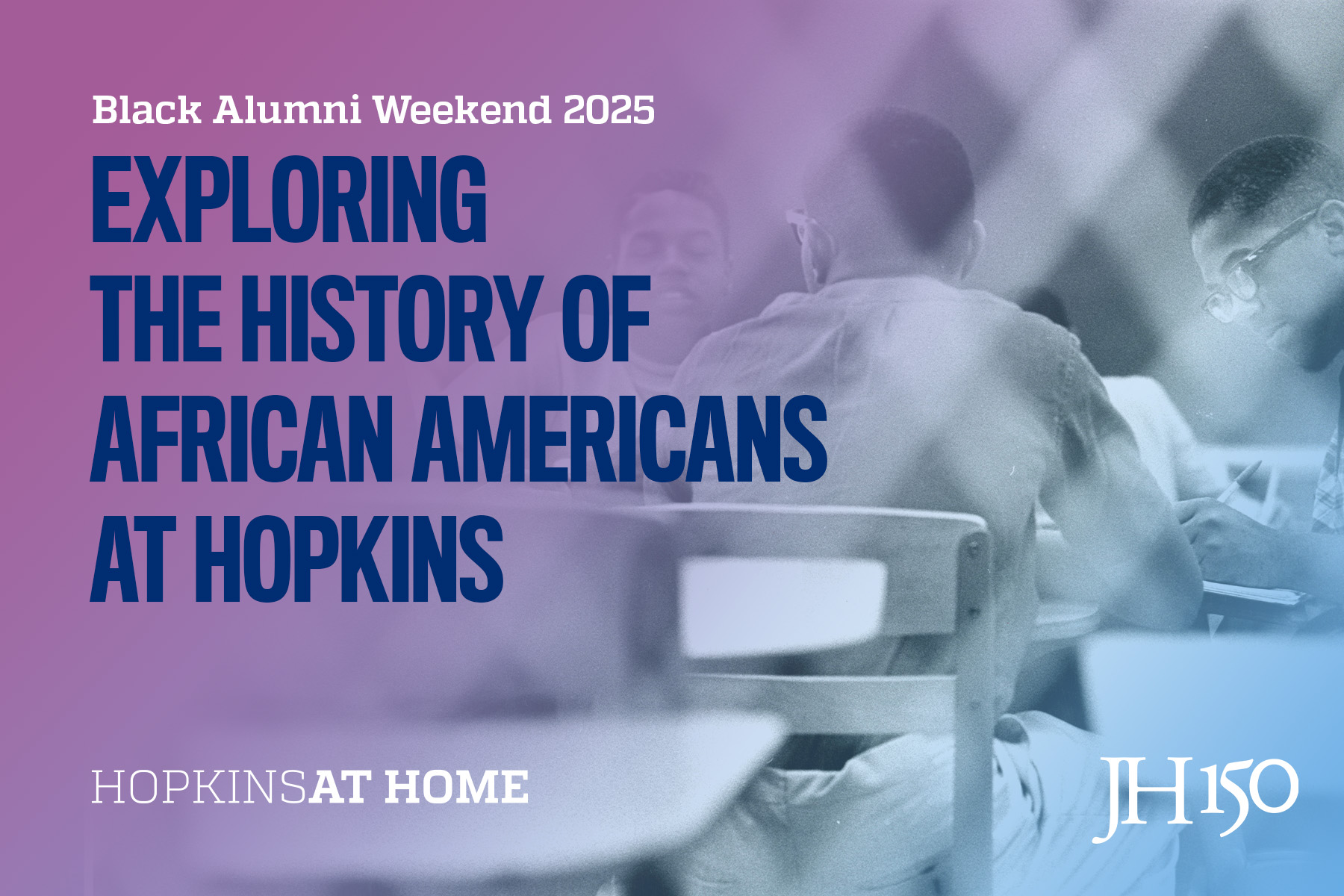 Exploring the History of African Americans at Hopkins  Header Image
