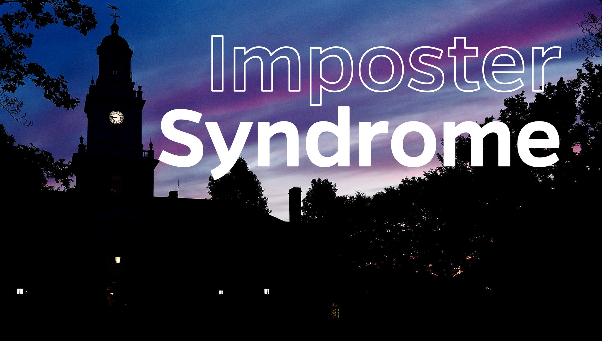 POSTPONED:“Portraits: Conversations on Imposter Syndrome”  