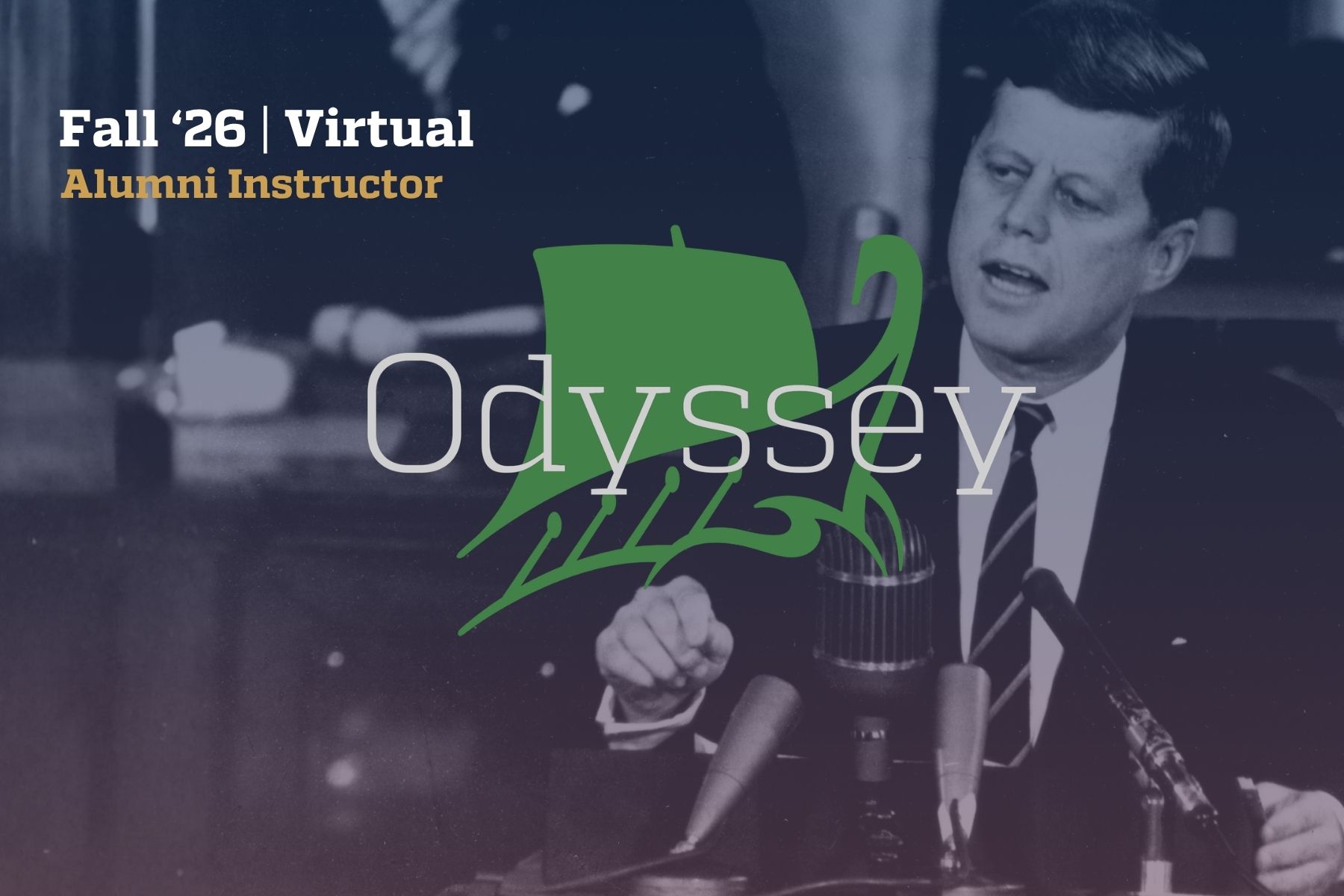 John F. Kennedy: The Man, the President, and His Legacy with Martin Burns, A&S '98 (MA) Header Image