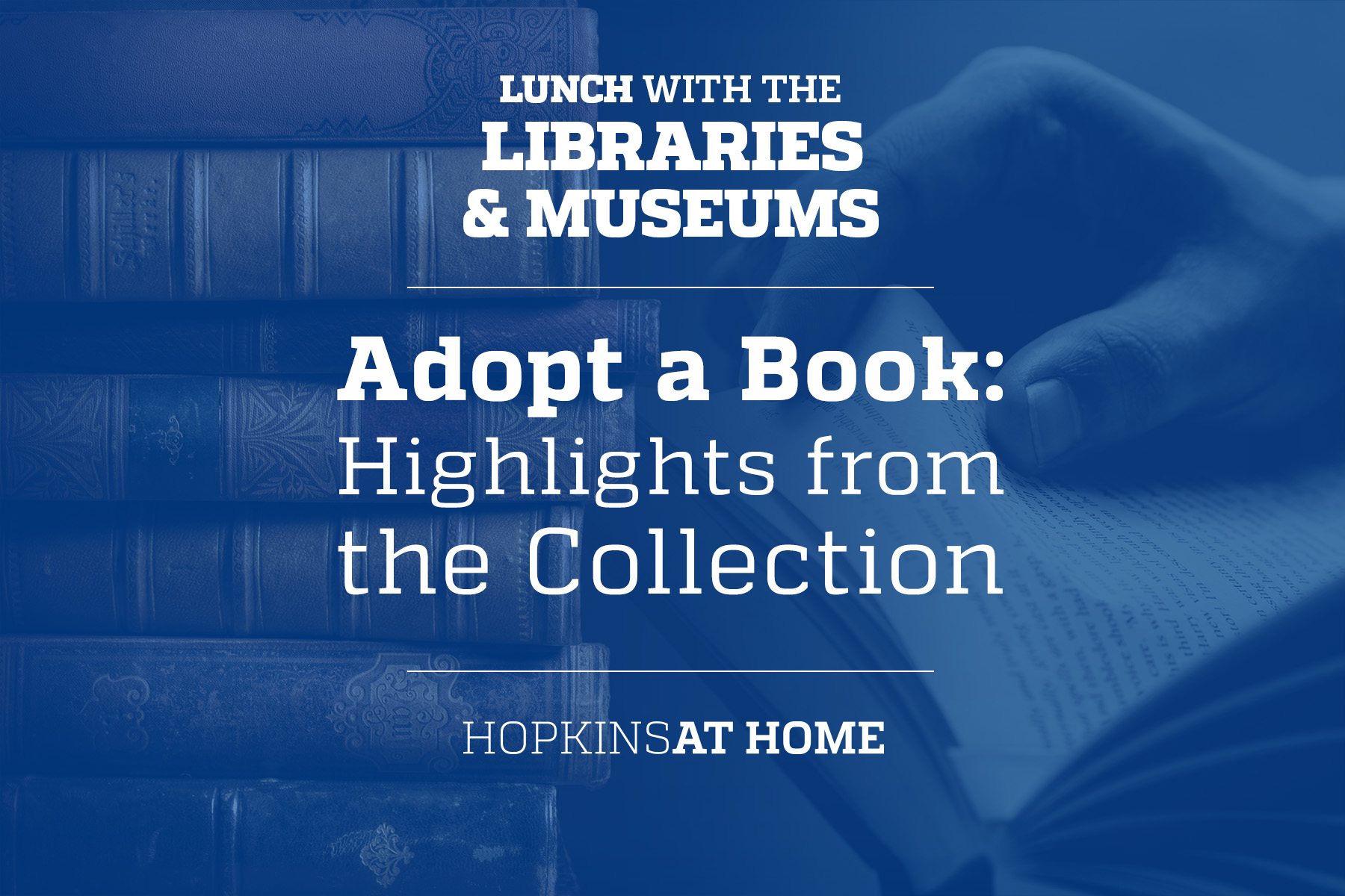 Lunch with the Libraries & Museums - Adopt a Book