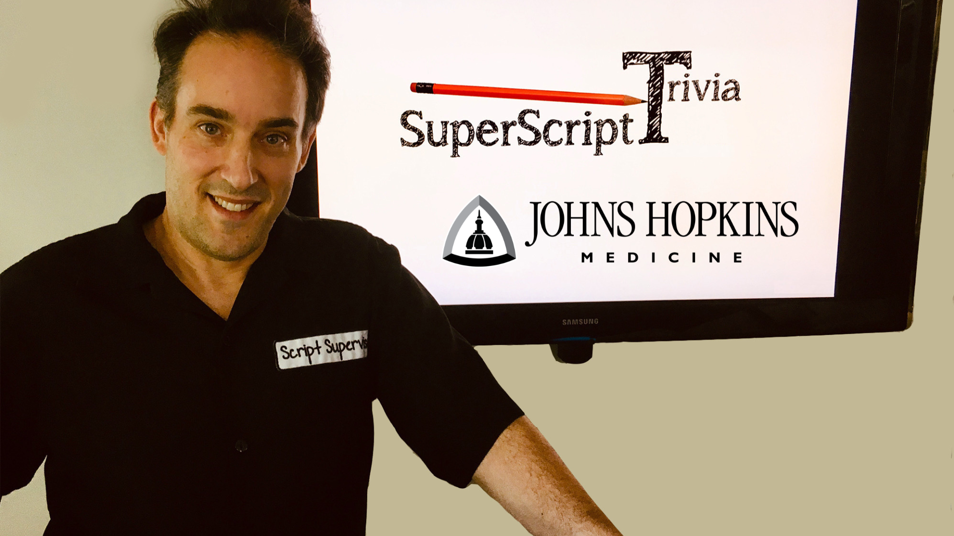 Image of Ari Halpern and his SuperScript Logo