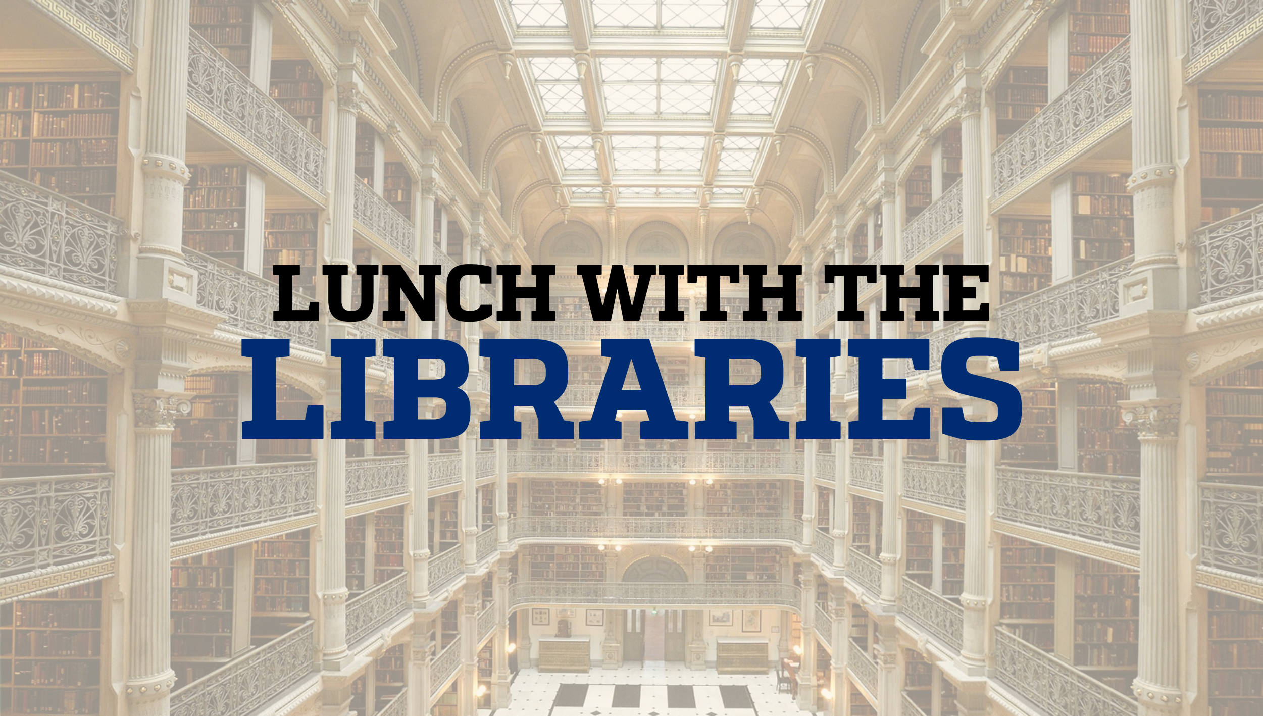 Lunch with the Libraries: Kids on the Street with Joseph Plaster