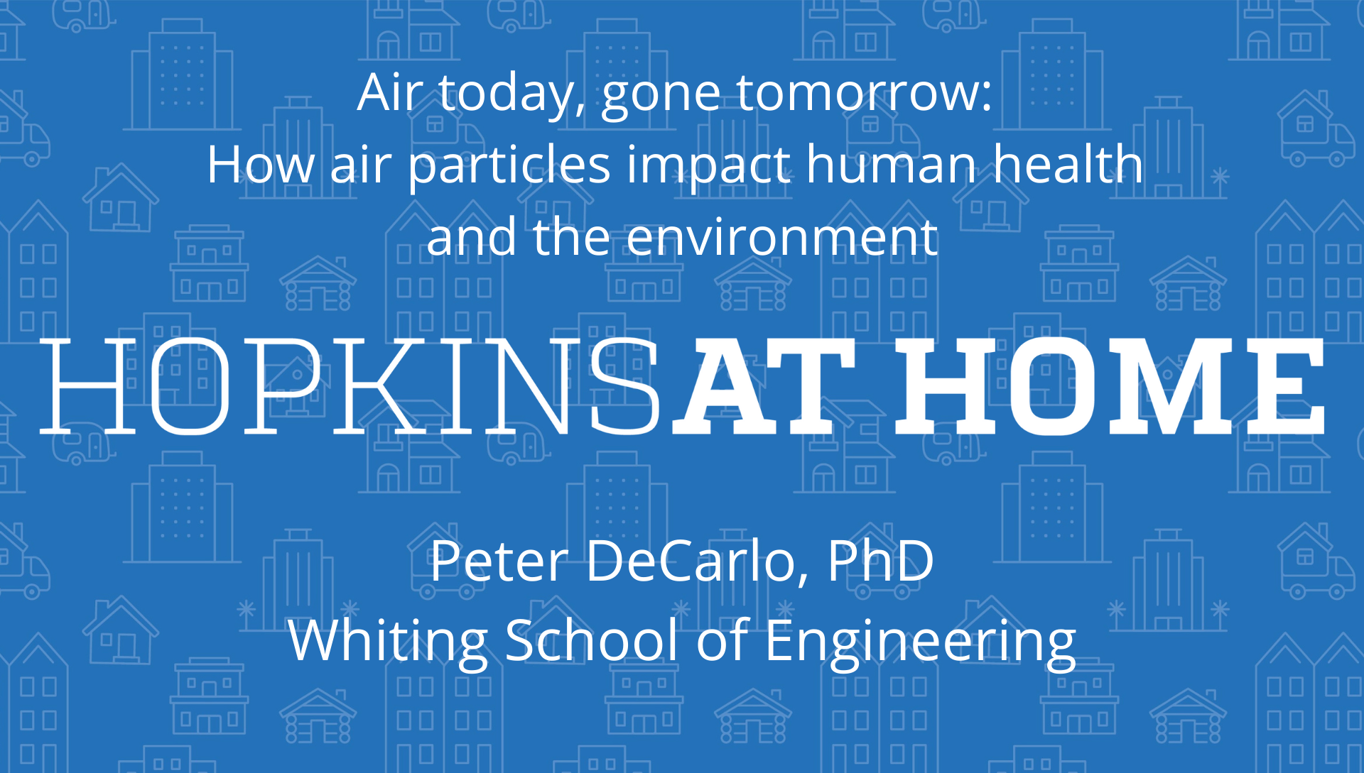 Air today, gone tomorrow: How air particles impact human health and the environment