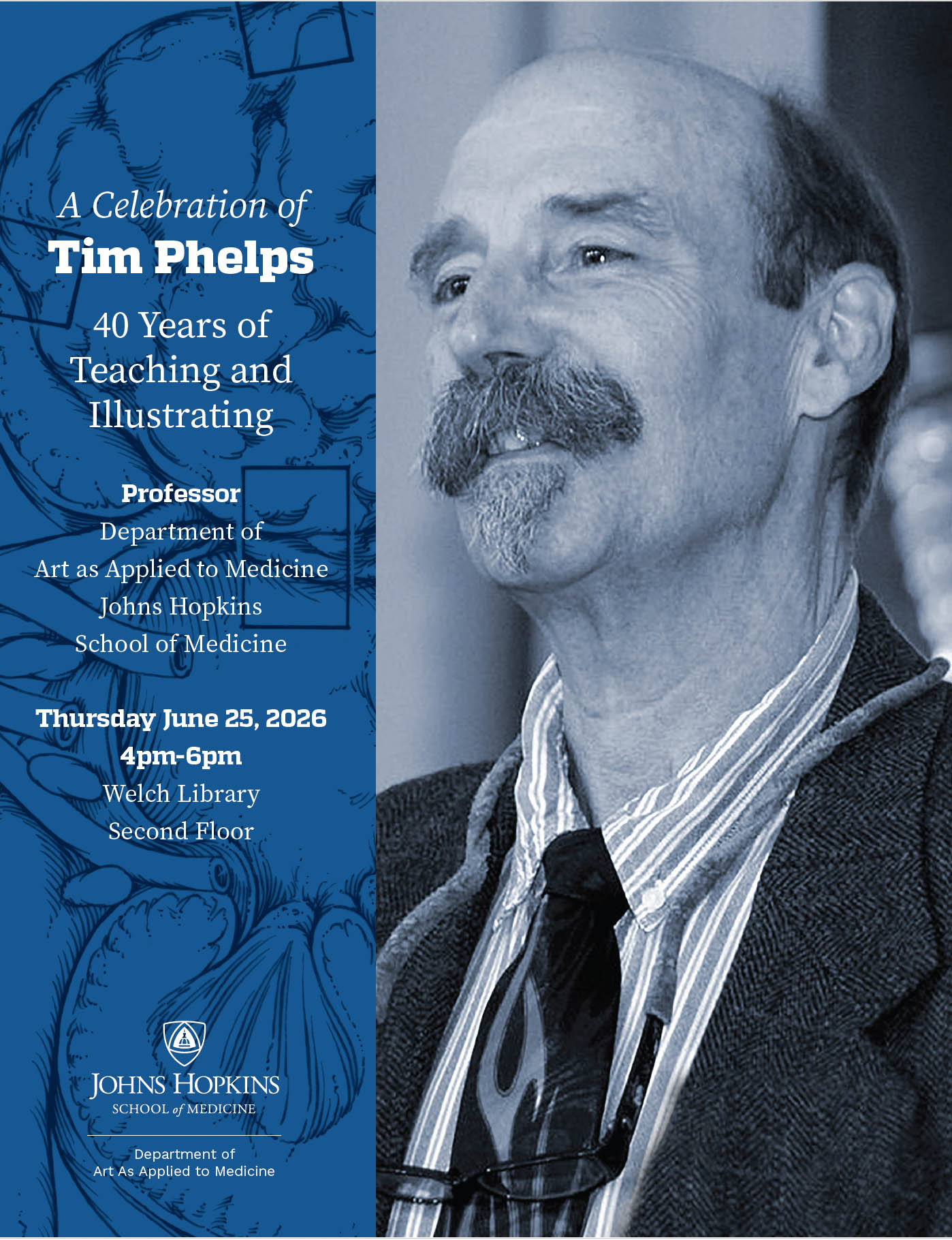 A Celebration of Tim Phelps: 40 Years of Teaching and Illustrating Header Image