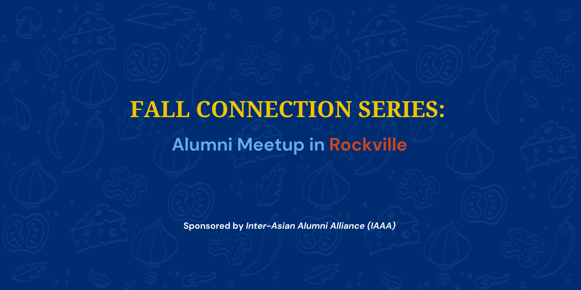 IAAA Meetup in Rockville Banner
