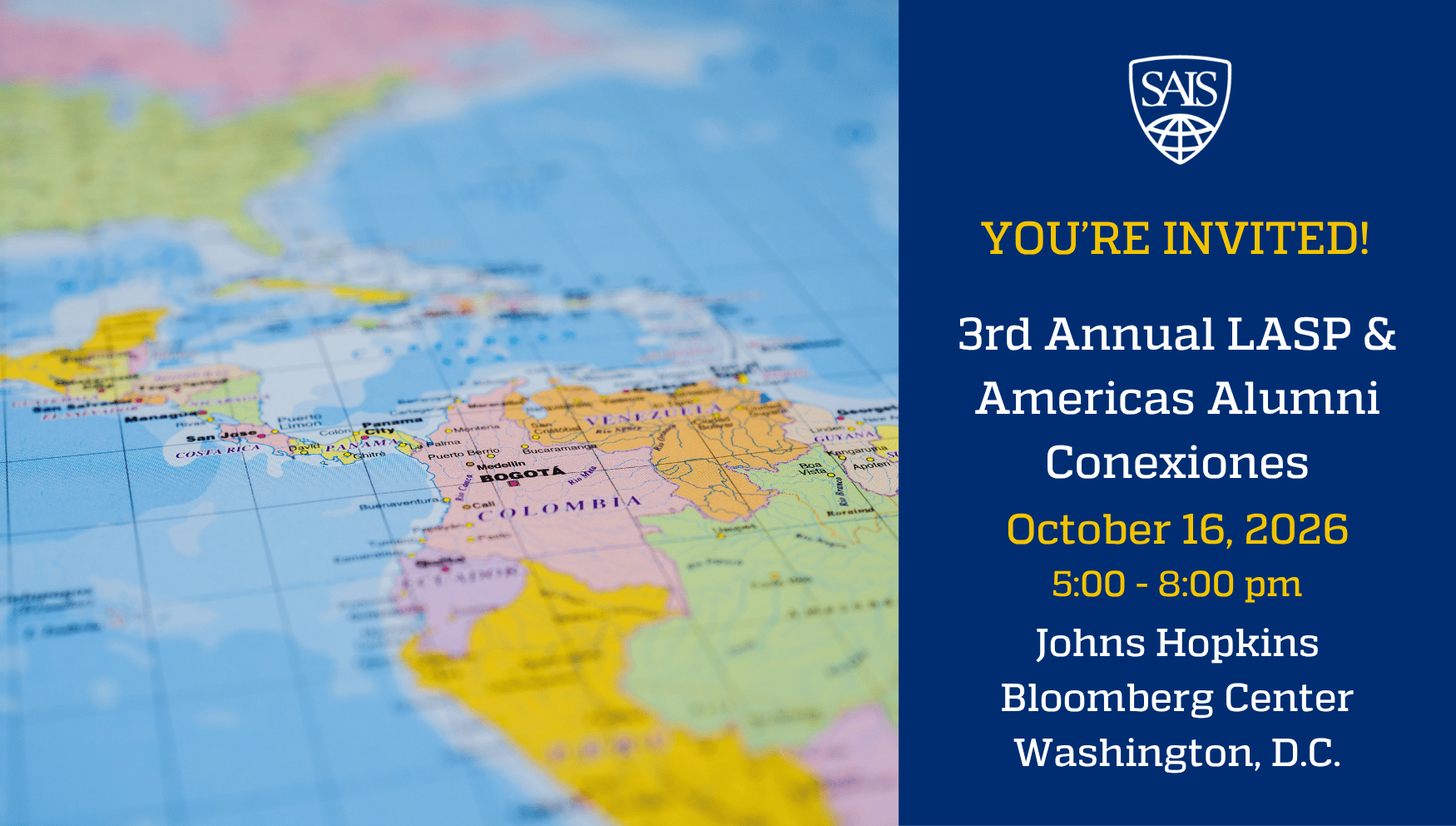 LASP & Americas Alumni Conexiones 2026 Header Image