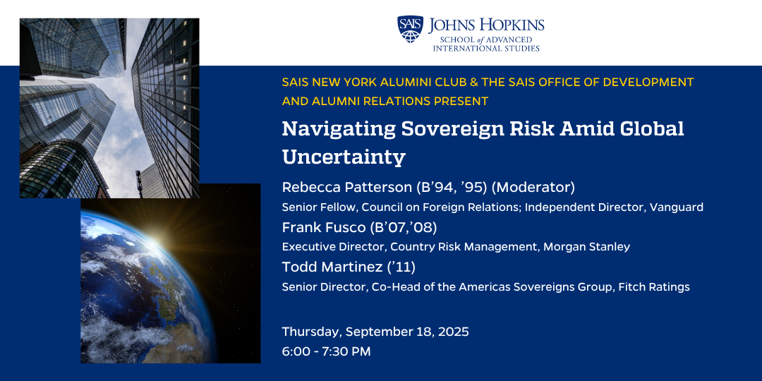 New York: The World Is Getting Riskier - Analyzing Sovereign Risk Dynamics in Uncertain Times Header Image