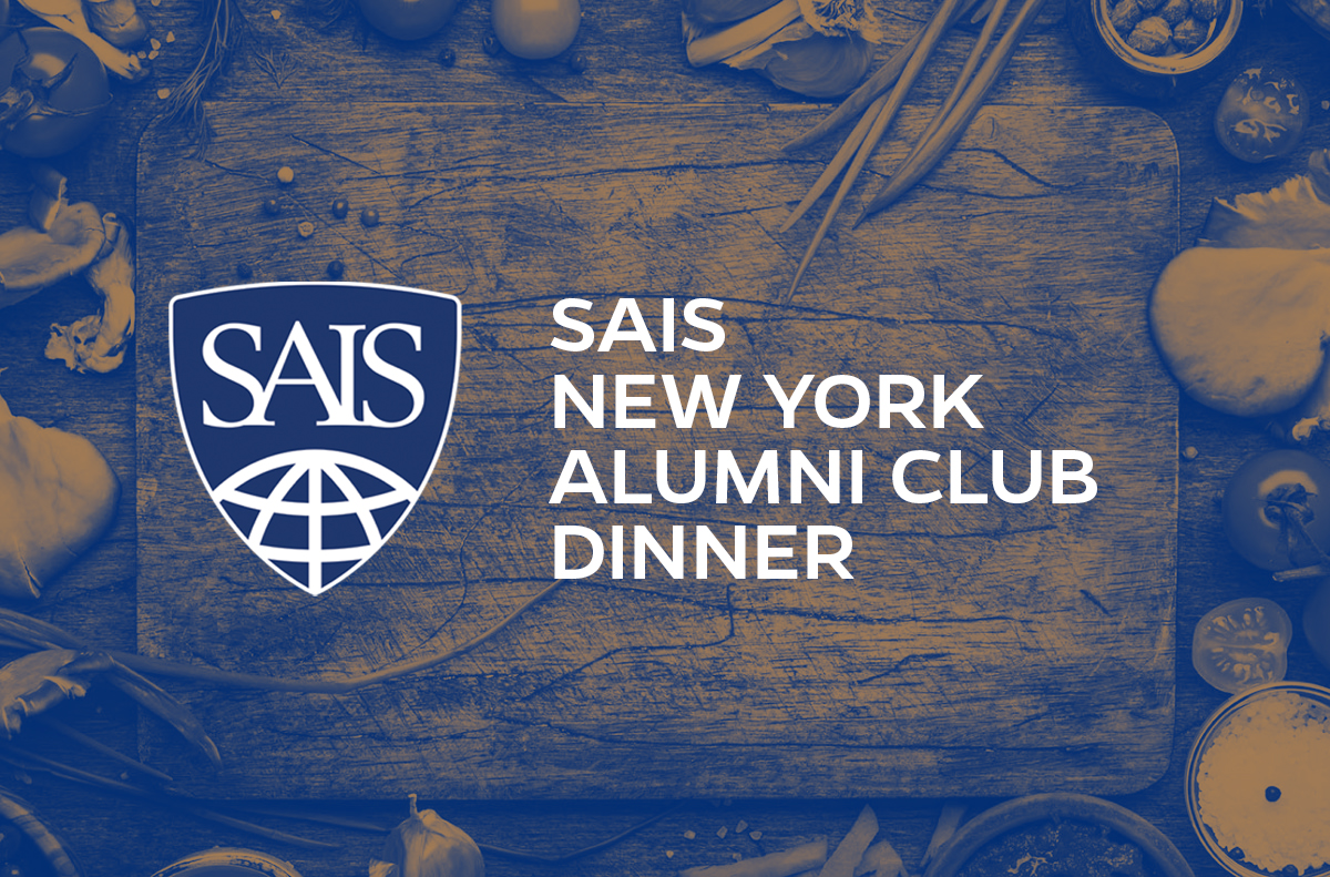 SAIS New York Alumni Club Dinner May 2023