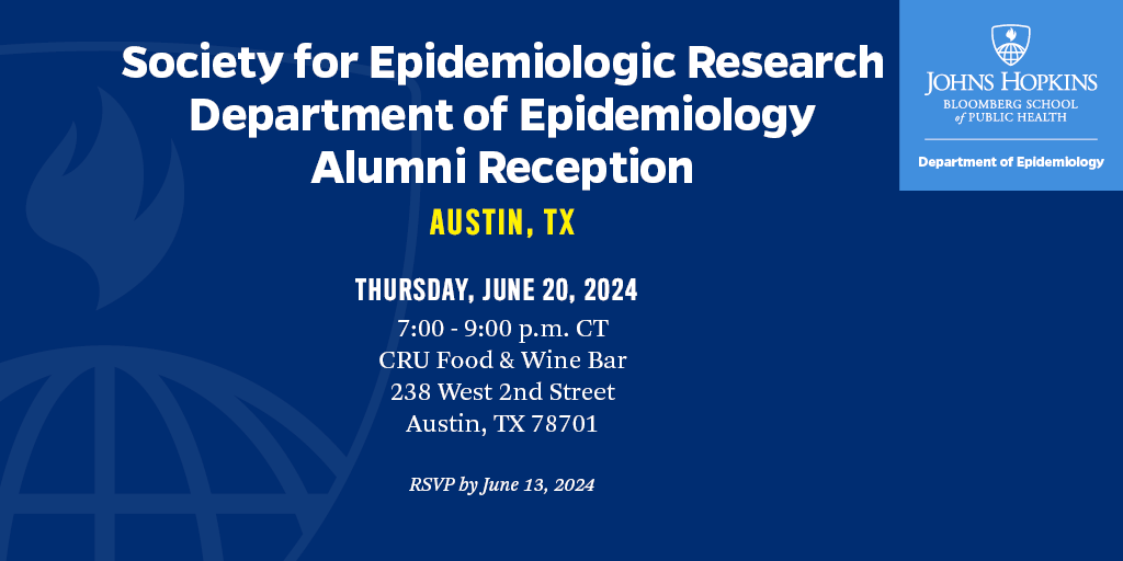  Department of Epidemiology Alumni Reception