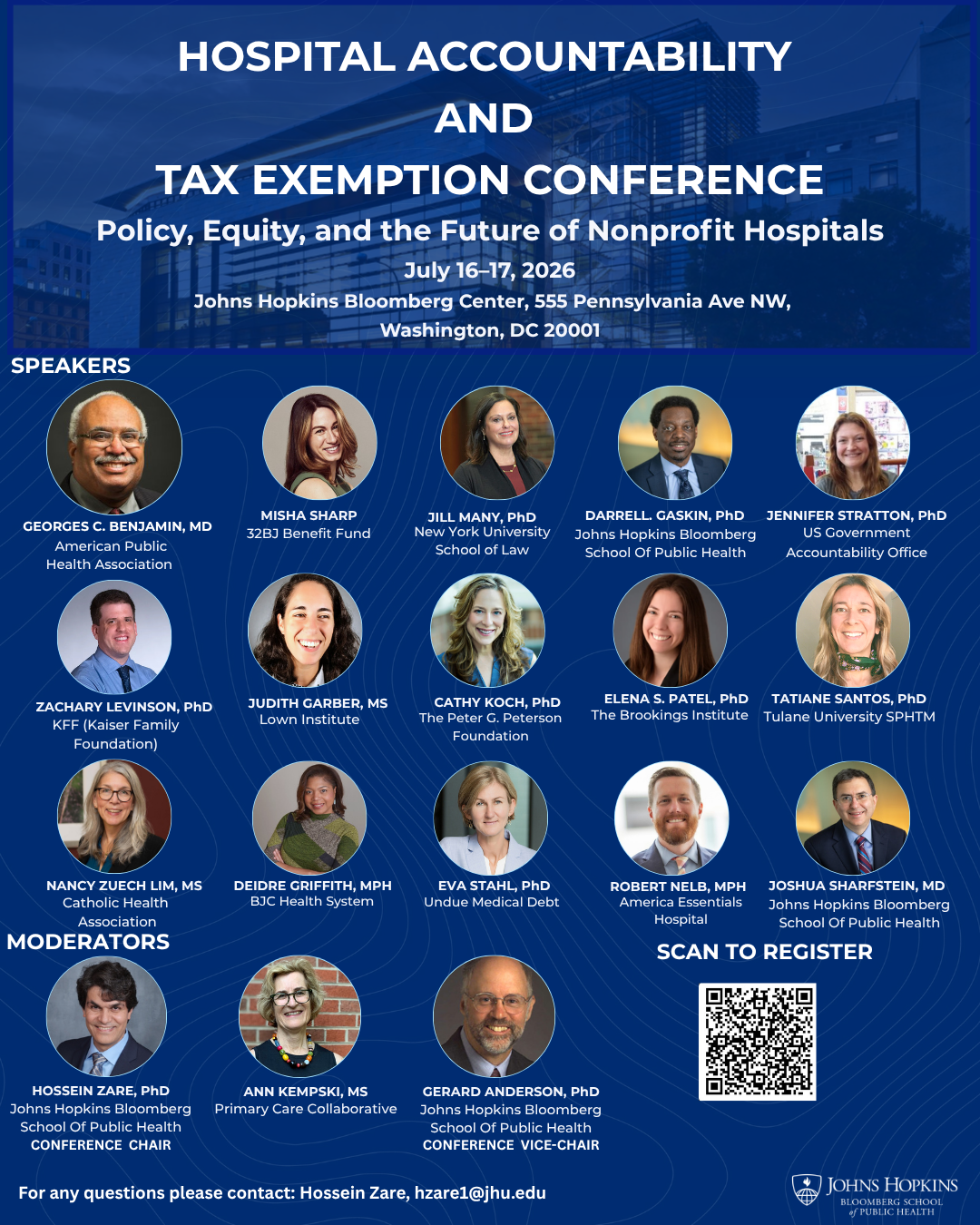 Hospital Accountability and Tax Exemption Conference header image