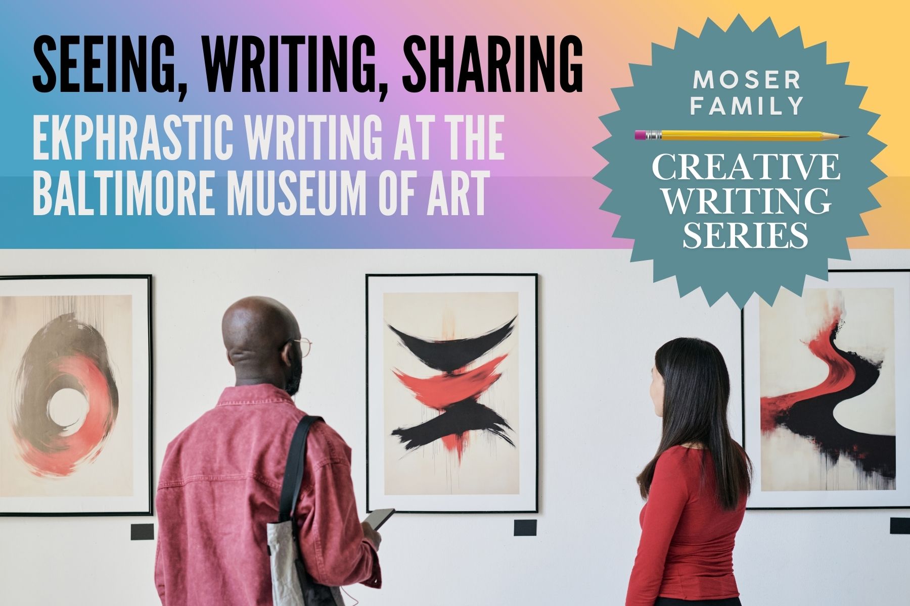 Seeing, Writing, Sharing: Ekphrastic Writing at the BMA Header Image