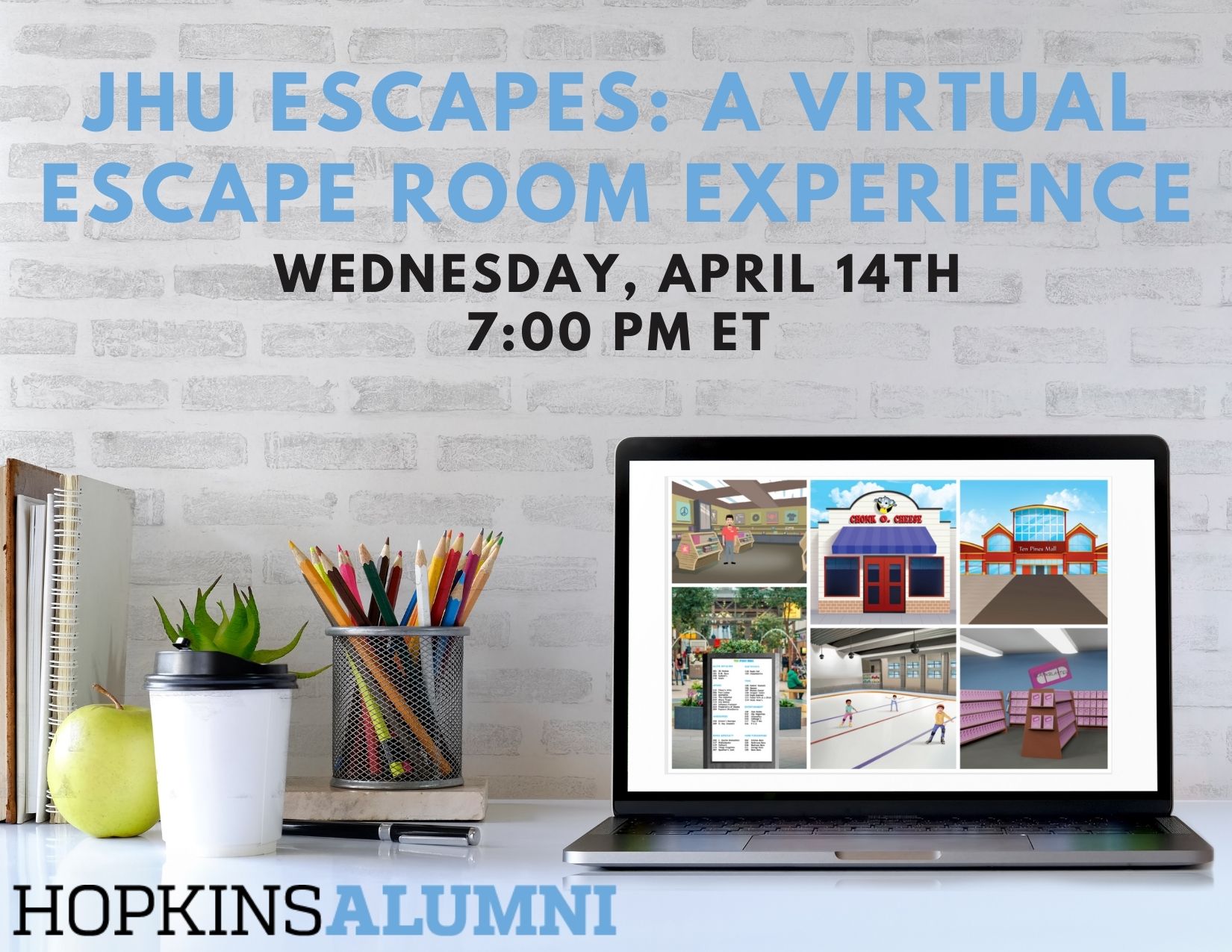 JHU Escapes: A Virtual Escape Room Experience