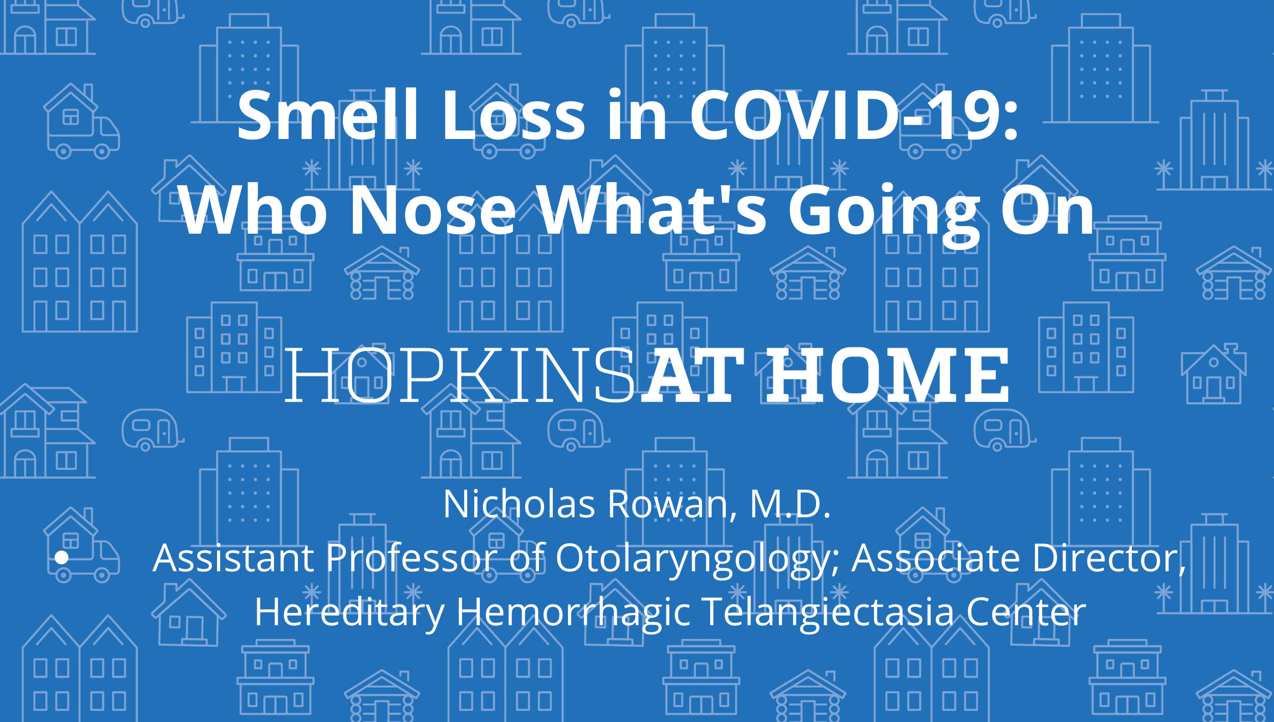 Smell Loss in COVID-19: Who Nose What's Going On