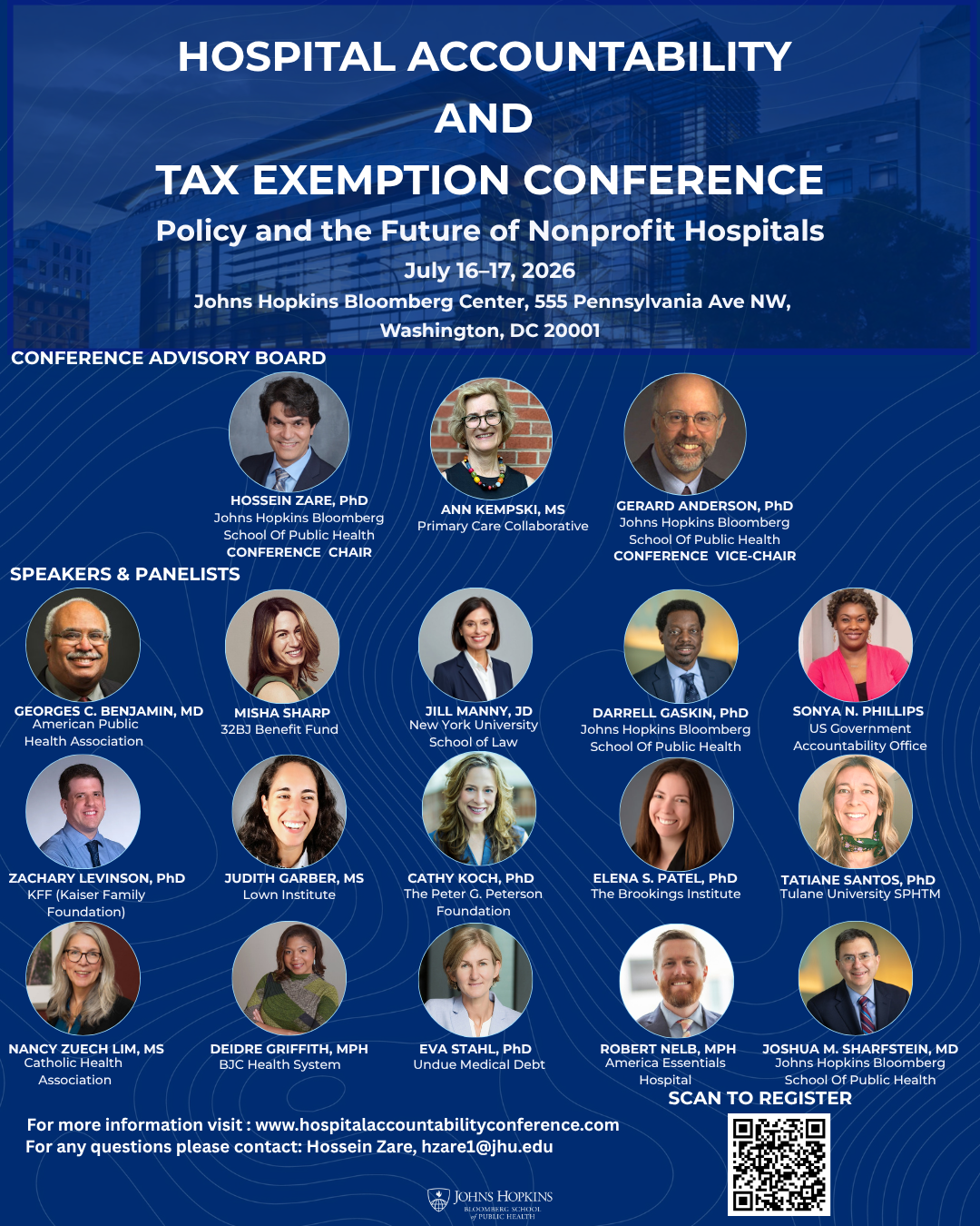 Hospital Accountability and Tax Exemption Conference Header Image