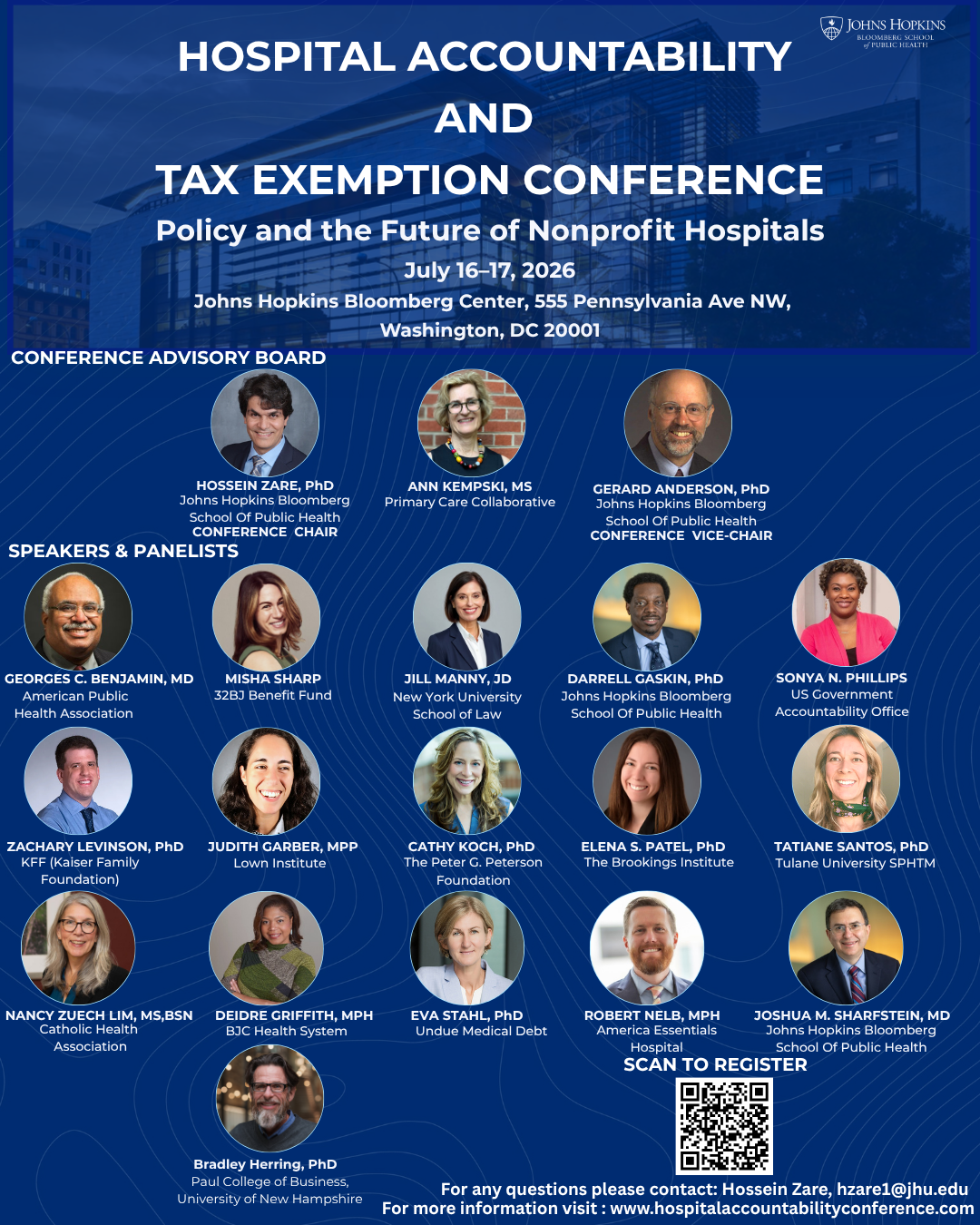 Hospital Accountability and Tax Exemption Conference Header Image