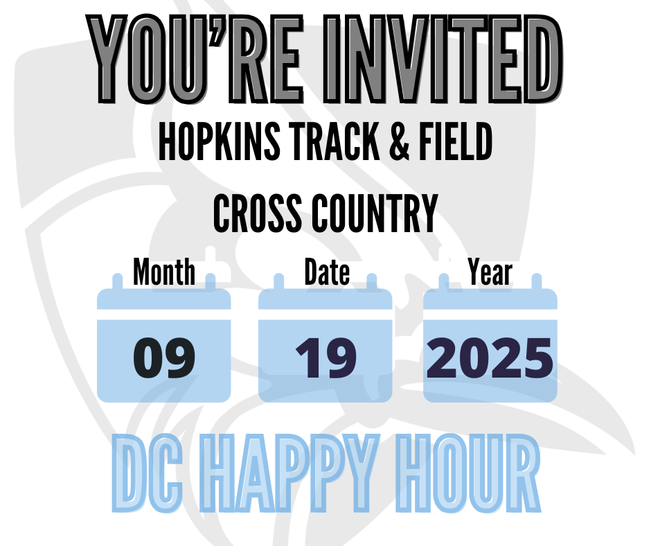 Track & Field/XC DC Happy Hour Header Image