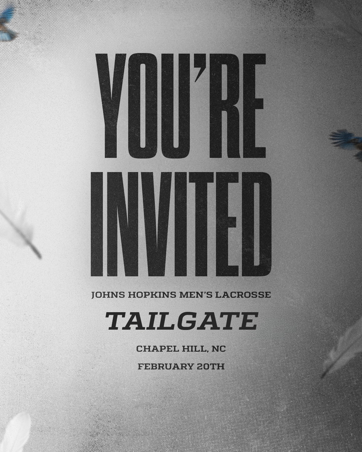 Men's Lacrosse At UNC Pregame Tailgate Header Image