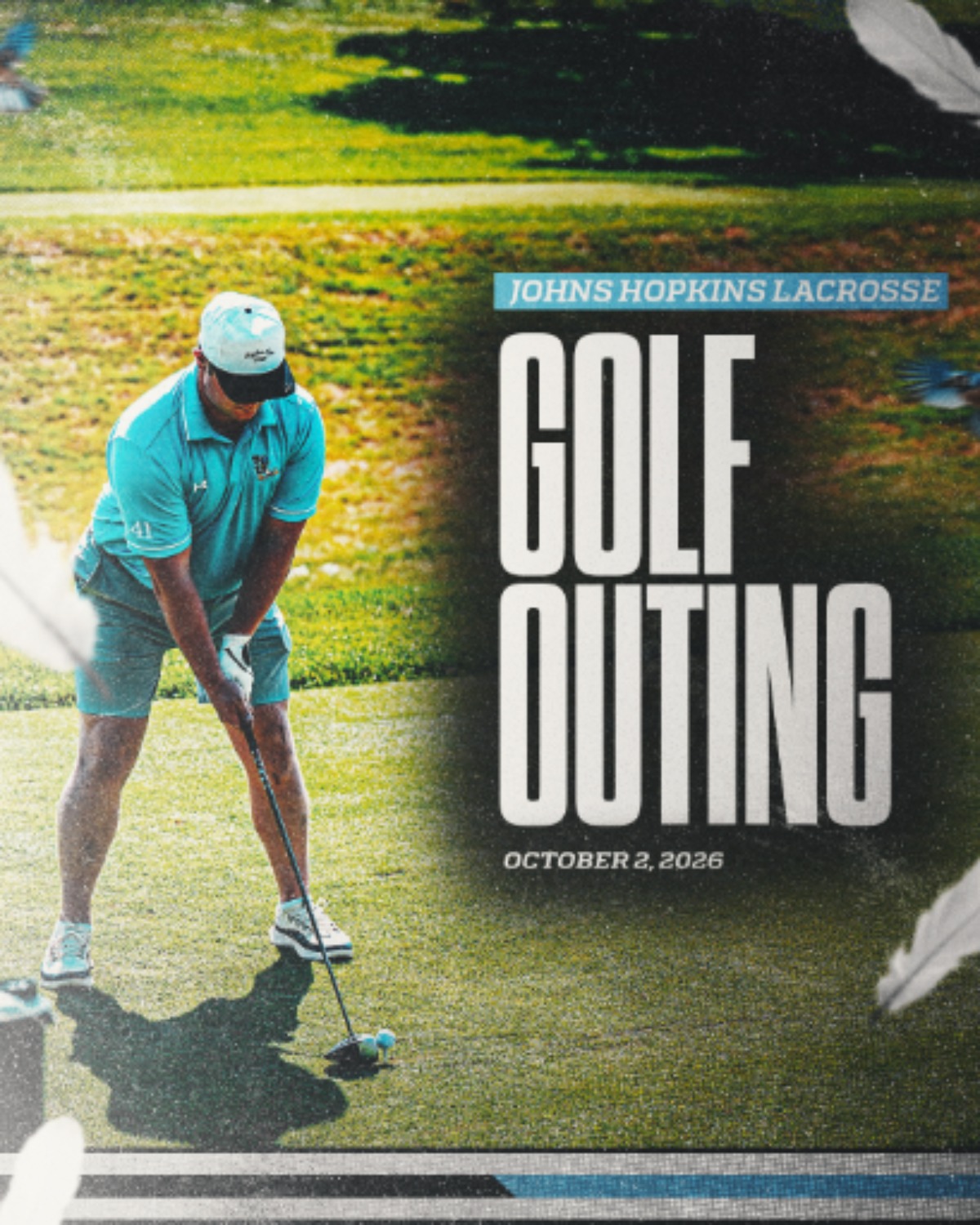 Men's Lacrosse Golf Outing Header Image