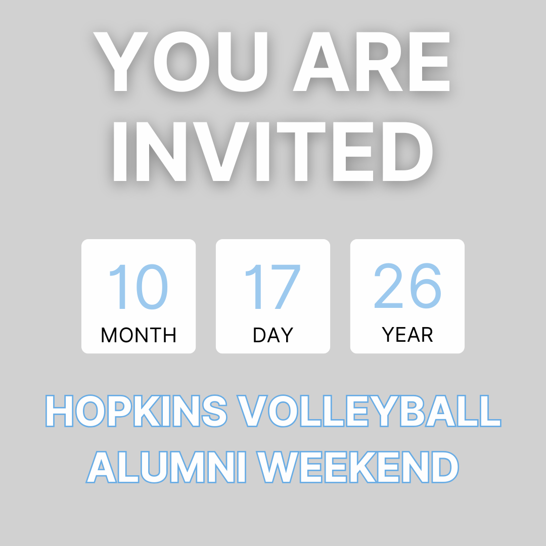 Volleyball Alumni Day Header Image