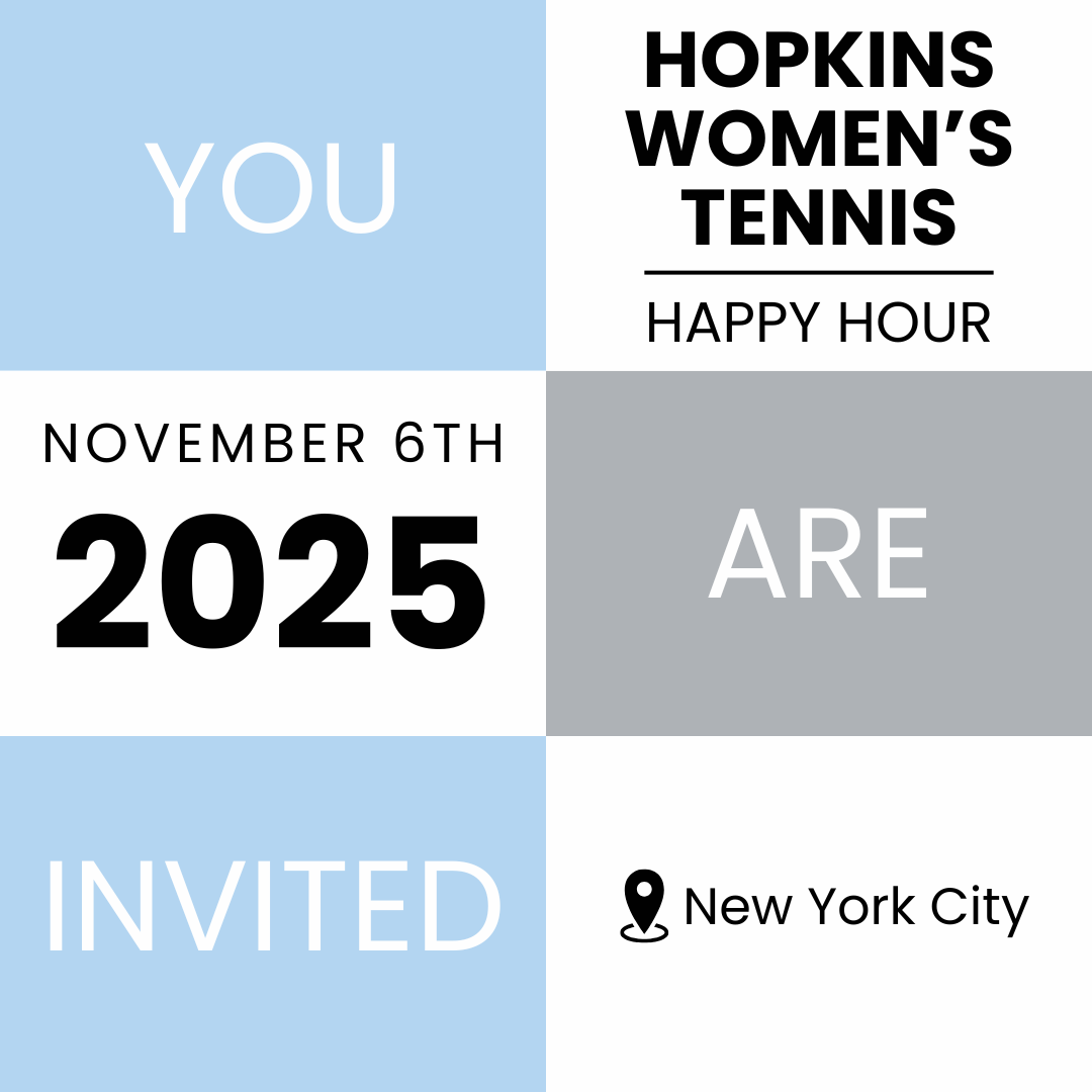 Women's Tennis NYC Happy Hour Header Image