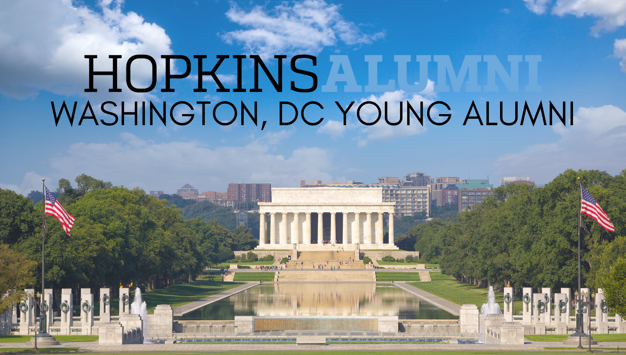 Washington DC Skyline with Hopkins Young Alumni Washington DC 