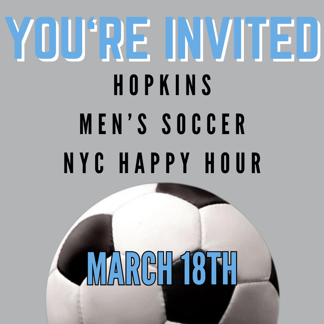 Men's Soccer NYC Happy Hour Header Image